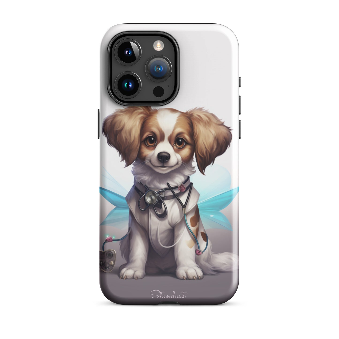 Butterfly dog Tough Case for iPhone®