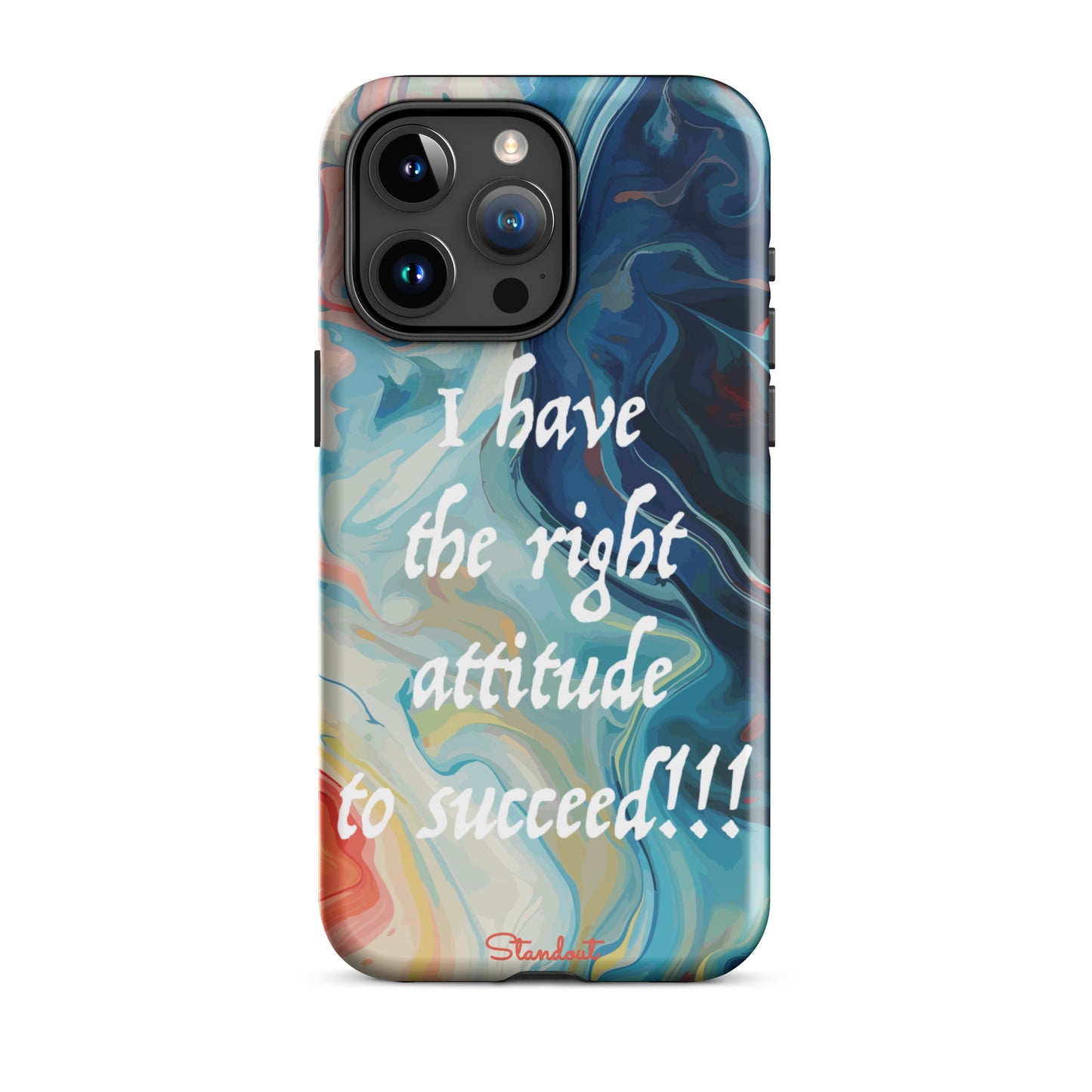 The right attitude Tough Case for iPhone®