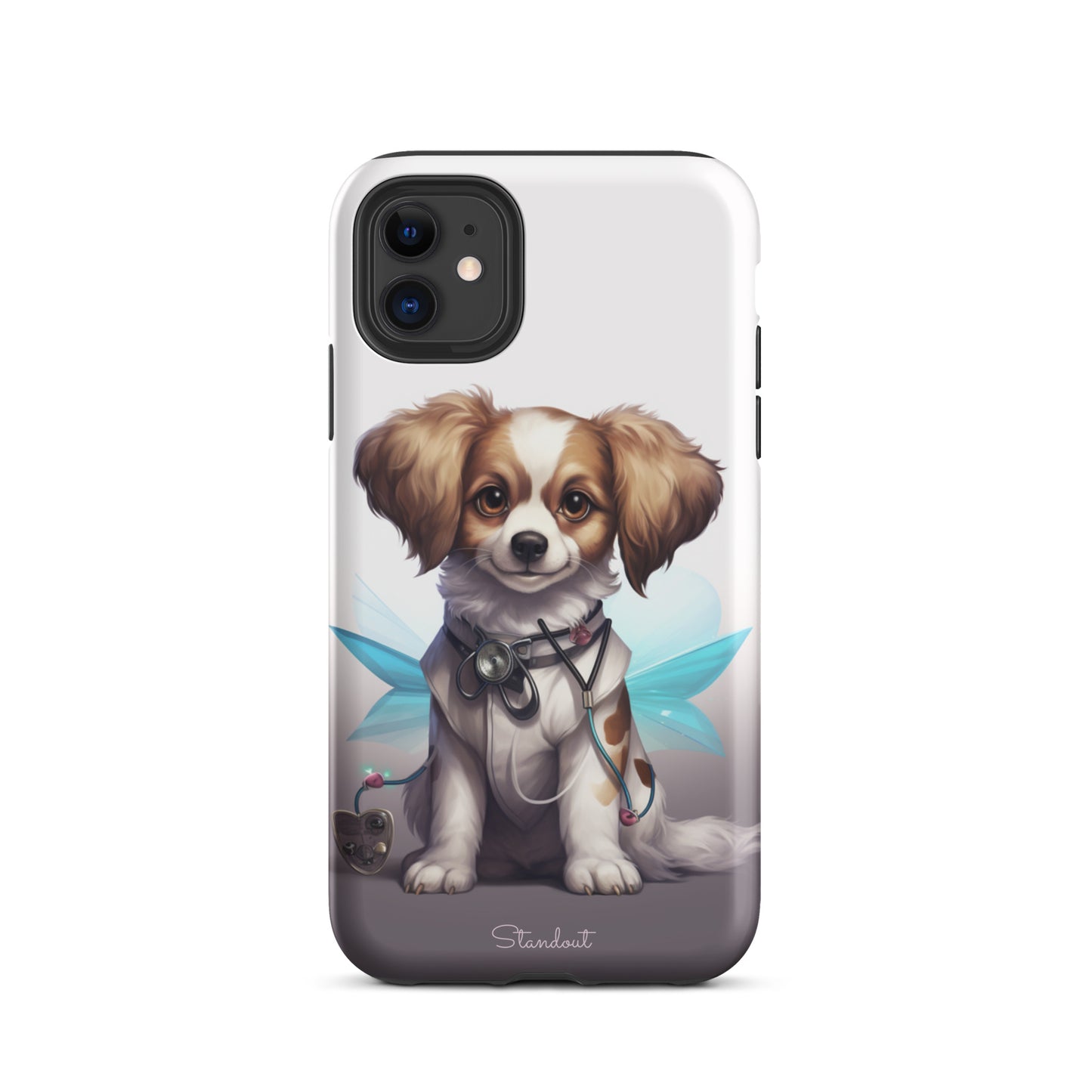 Butterfly dog Tough Case for iPhone®