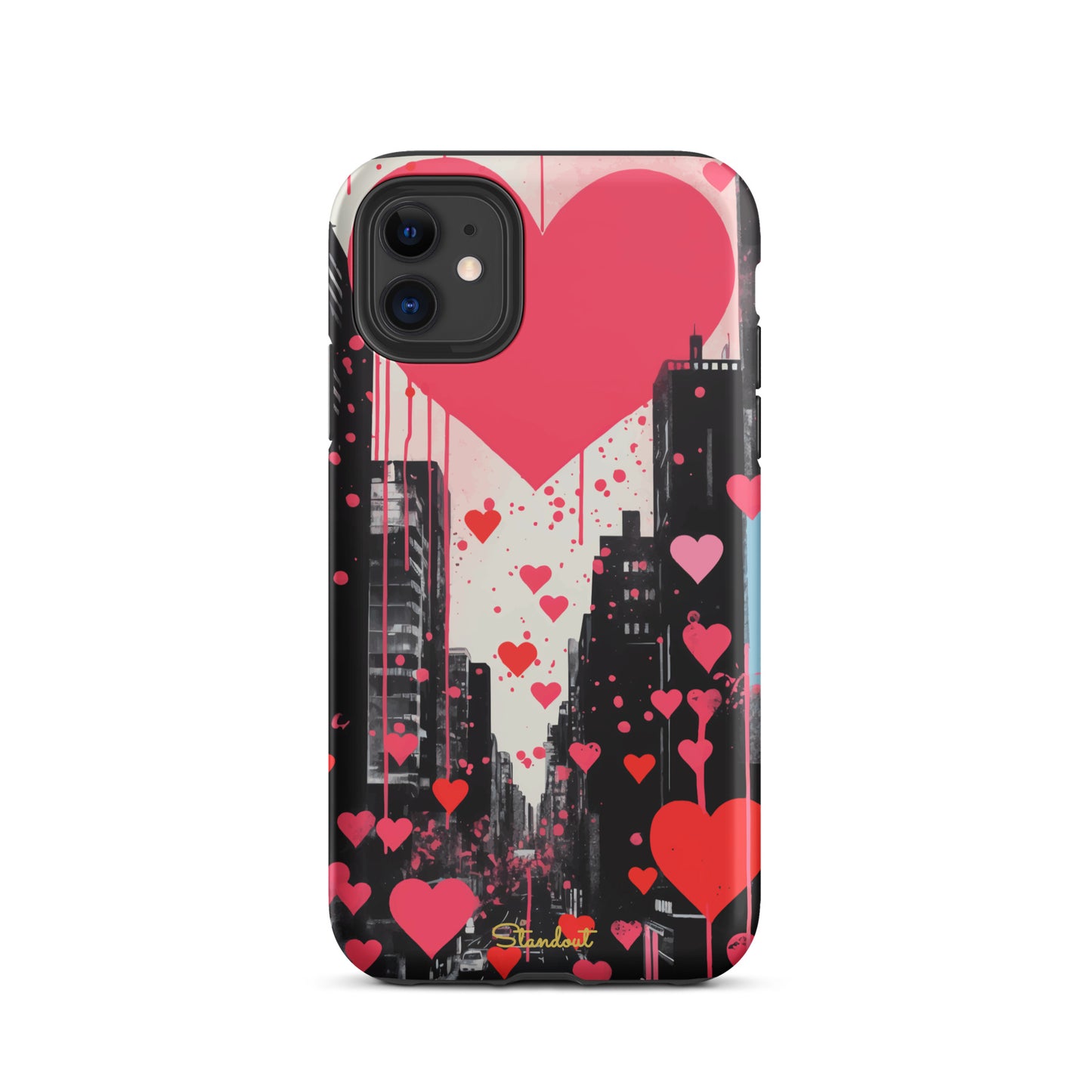 Hearts in the city  Tough Case for iPhone®