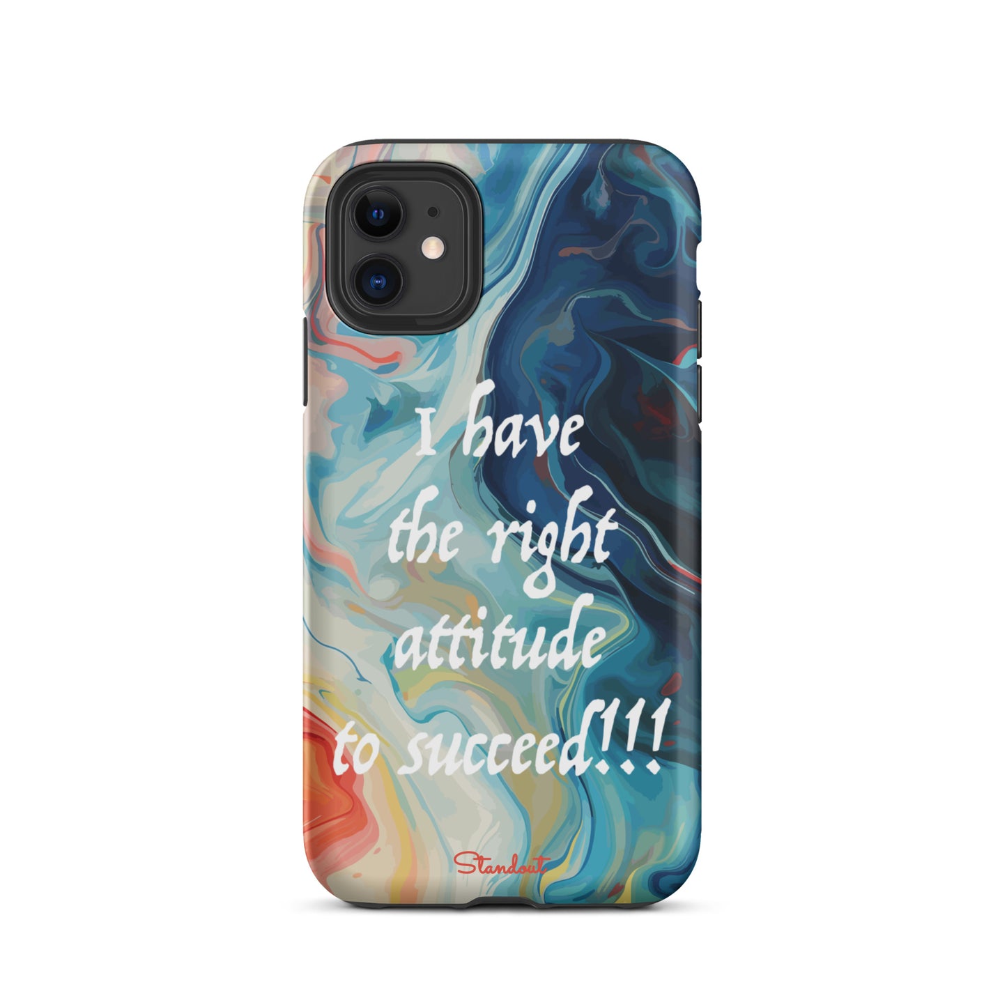 The right attitude Tough Case for iPhone®