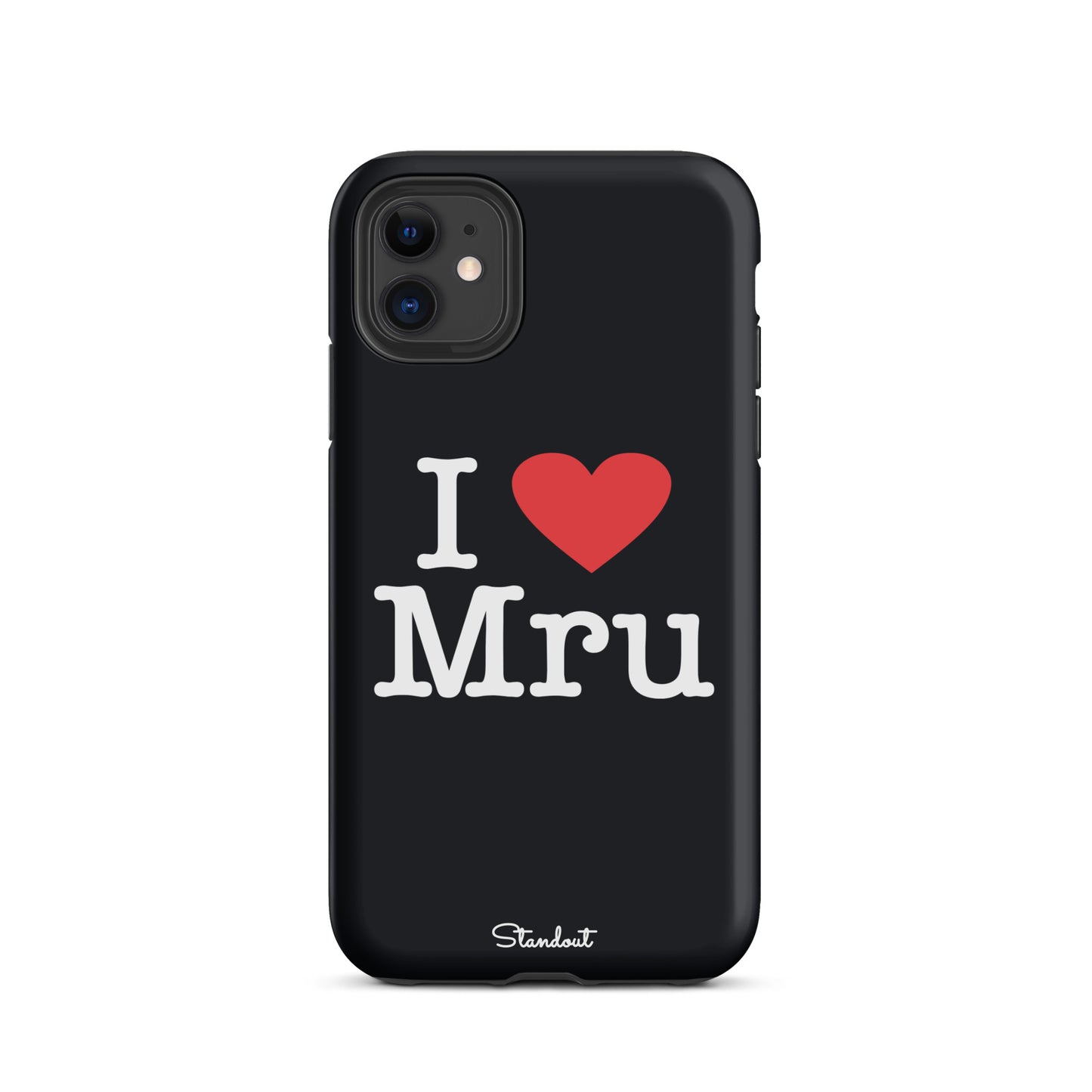 I love Mru original Tough Case for iPhone®