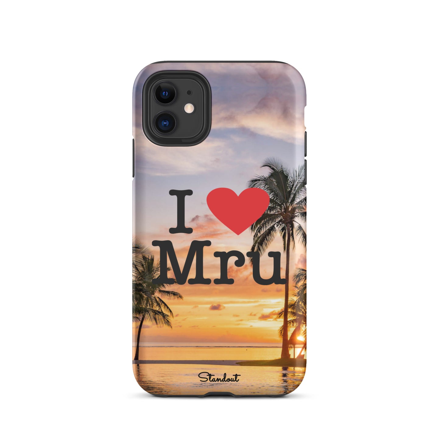 I love Mru Sunset Tough Case for iPhone®