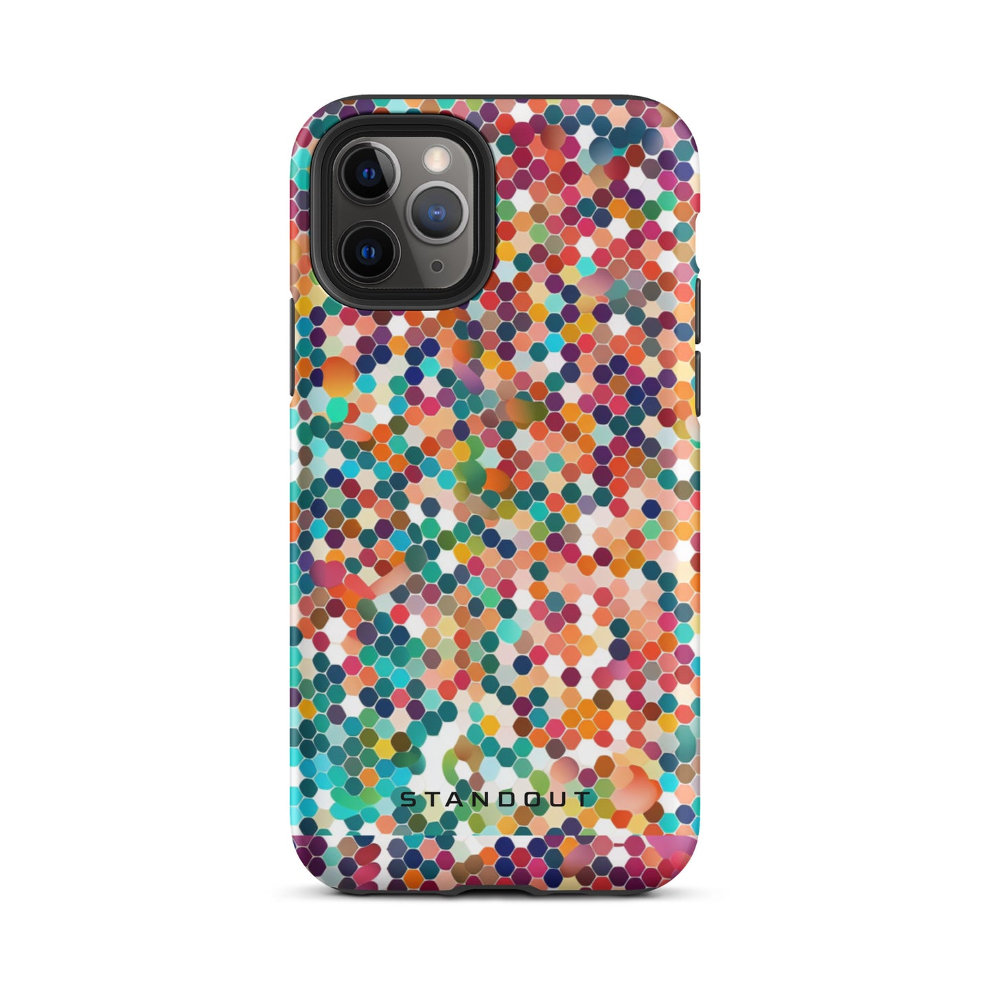 Honey Comb colorful abstract Tough Case for iPhone® (FREE Shipping)