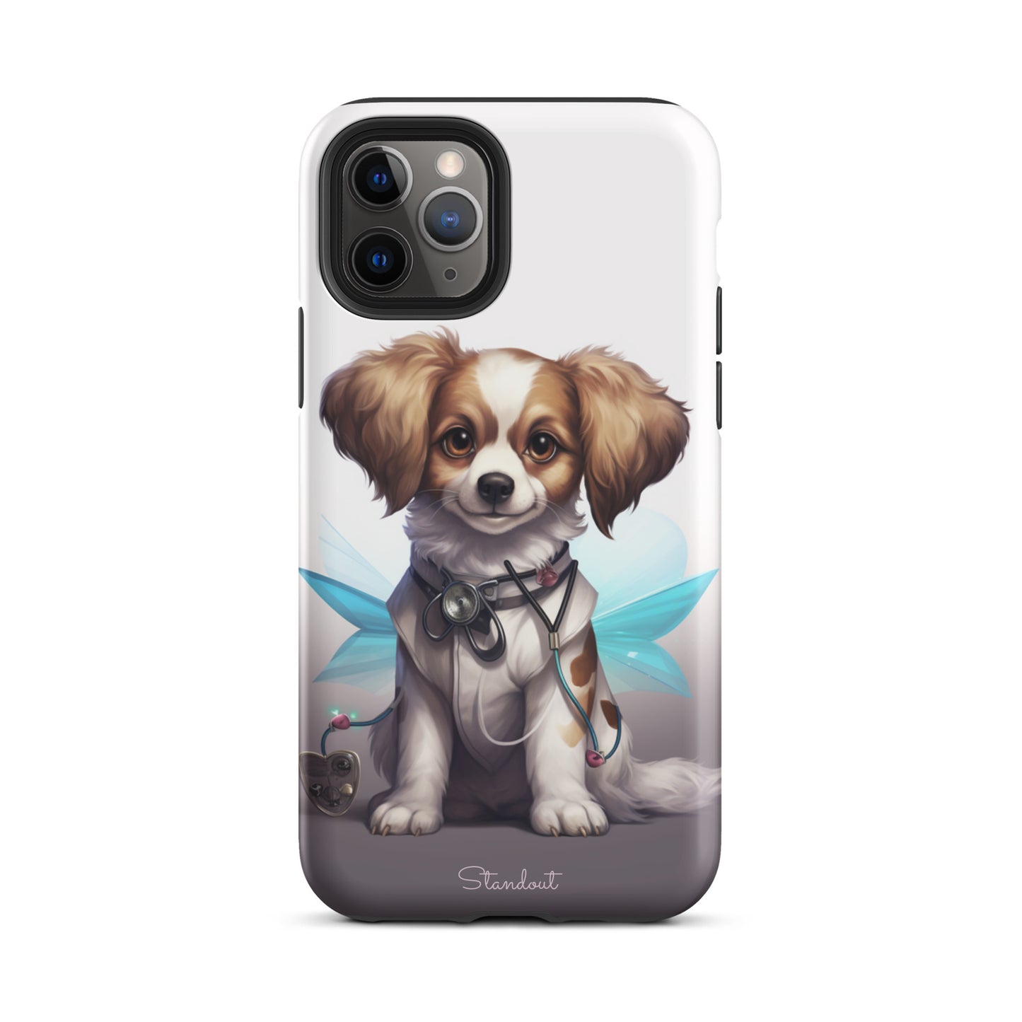 Butterfly dog Tough Case for iPhone®