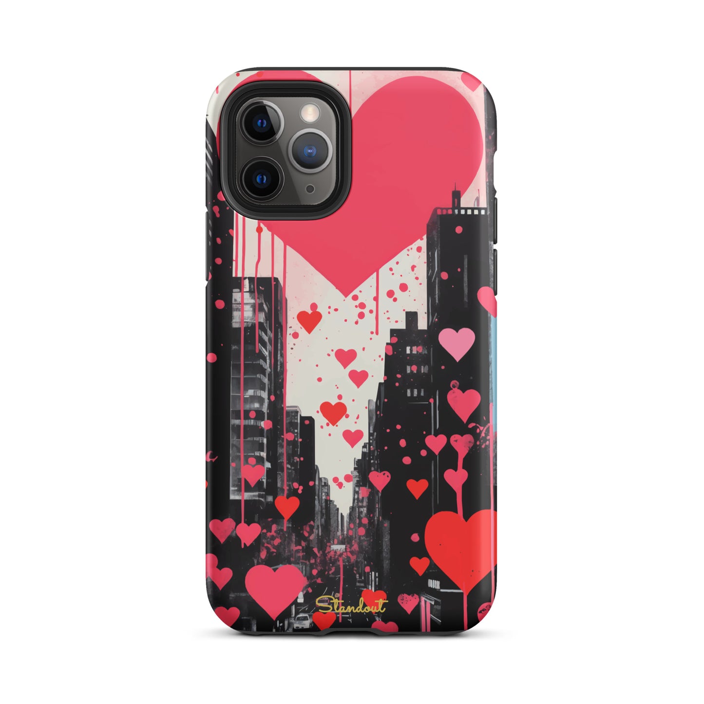 Hearts in the city  Tough Case for iPhone®