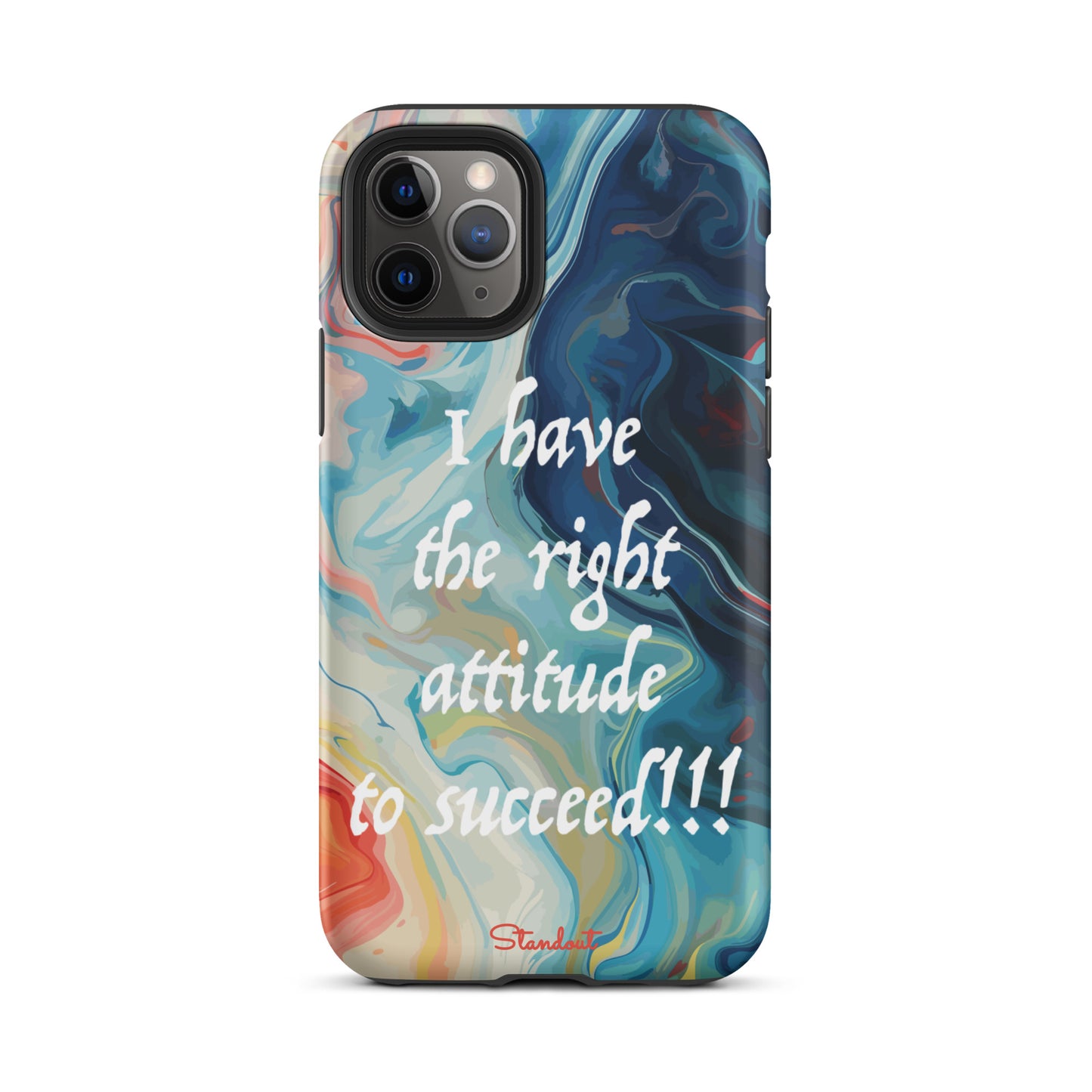 The right attitude Tough Case for iPhone®