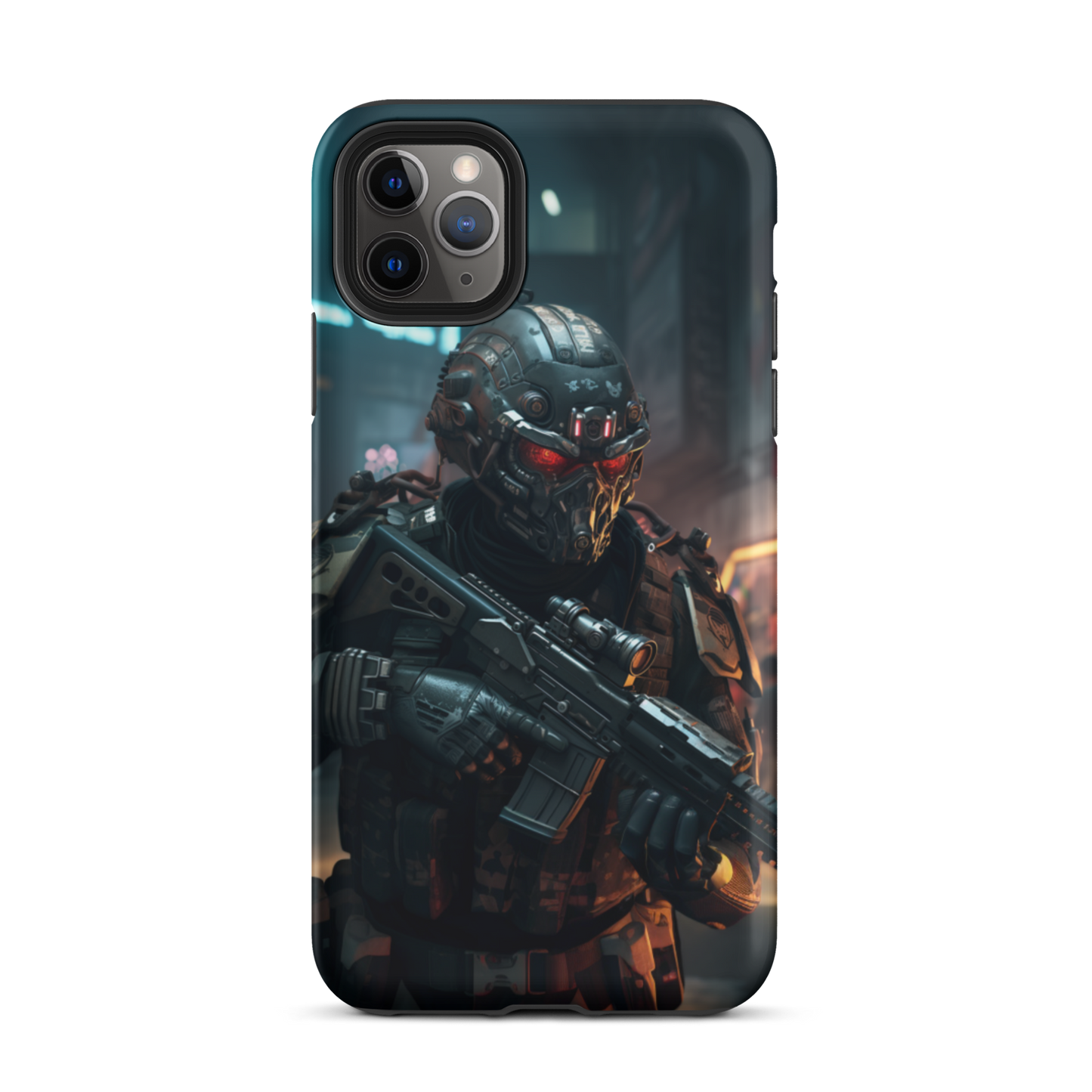 Soldier Cyber Punk Tough Case for iPhone®