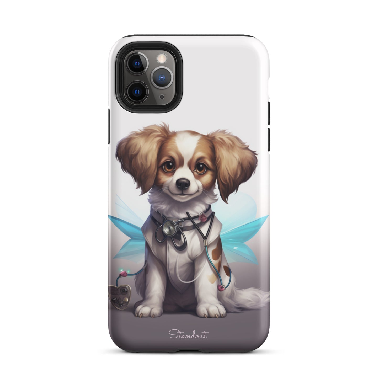 Butterfly dog Tough Case for iPhone®