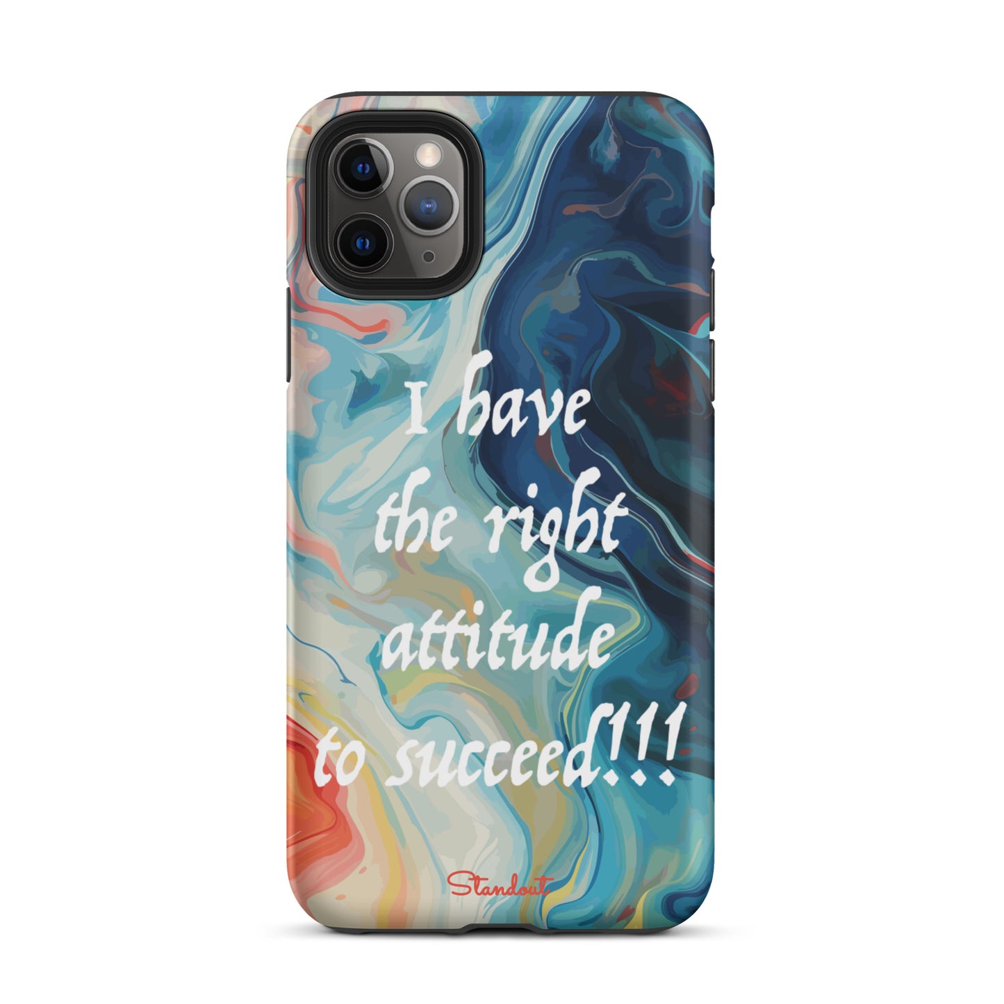 The right attitude Tough Case for iPhone®