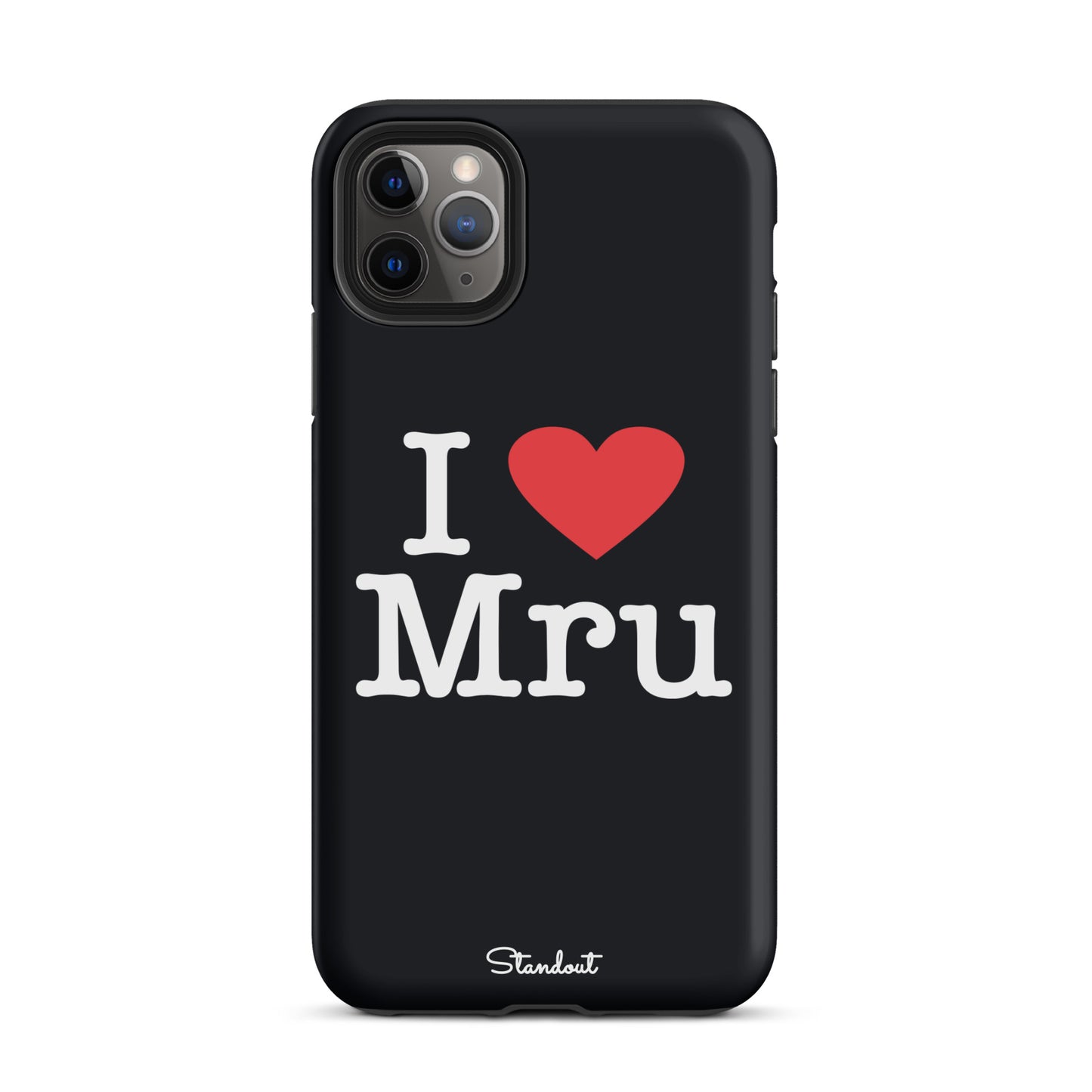 I love Mru original Tough Case for iPhone®