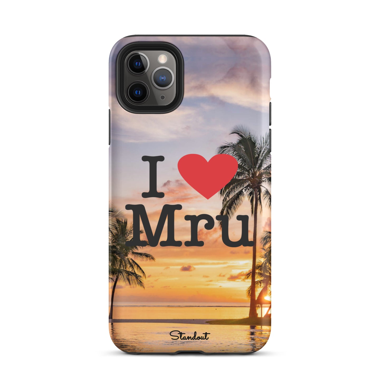 I love Mru Sunset Tough Case for iPhone®