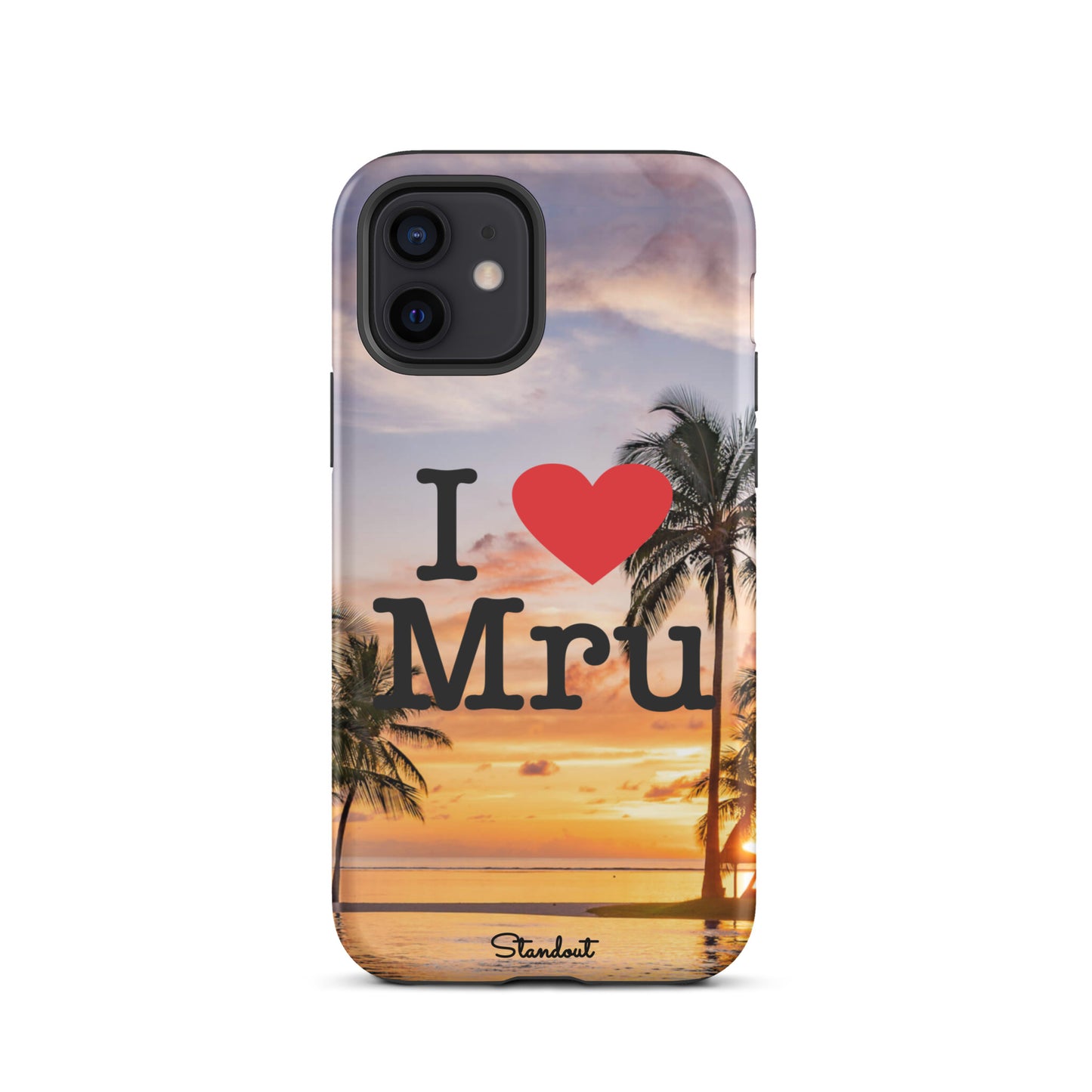 I love Mru Sunset Tough Case for iPhone®