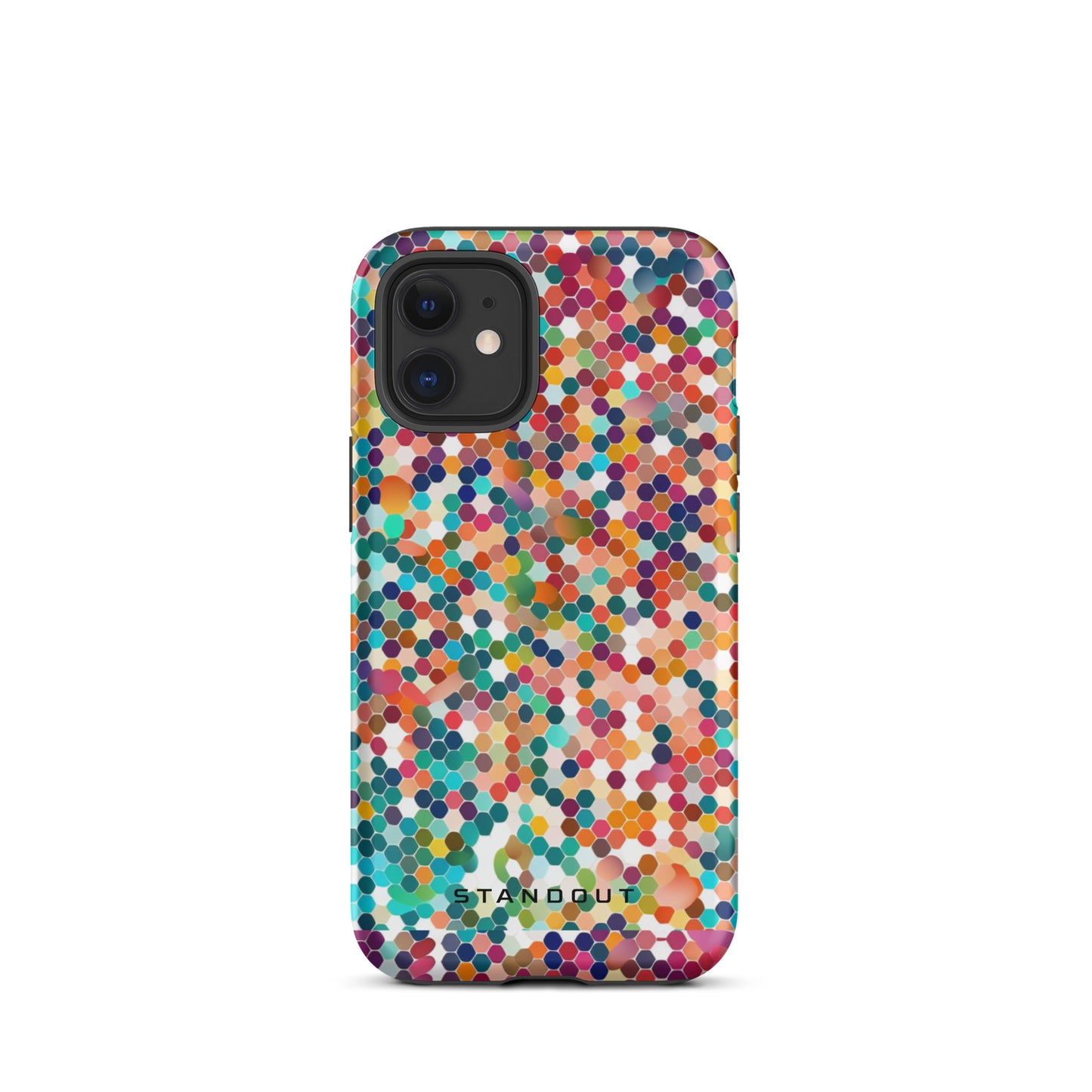 Honey Comb colorful abstract Tough Case for iPhone® (FREE Shipping)