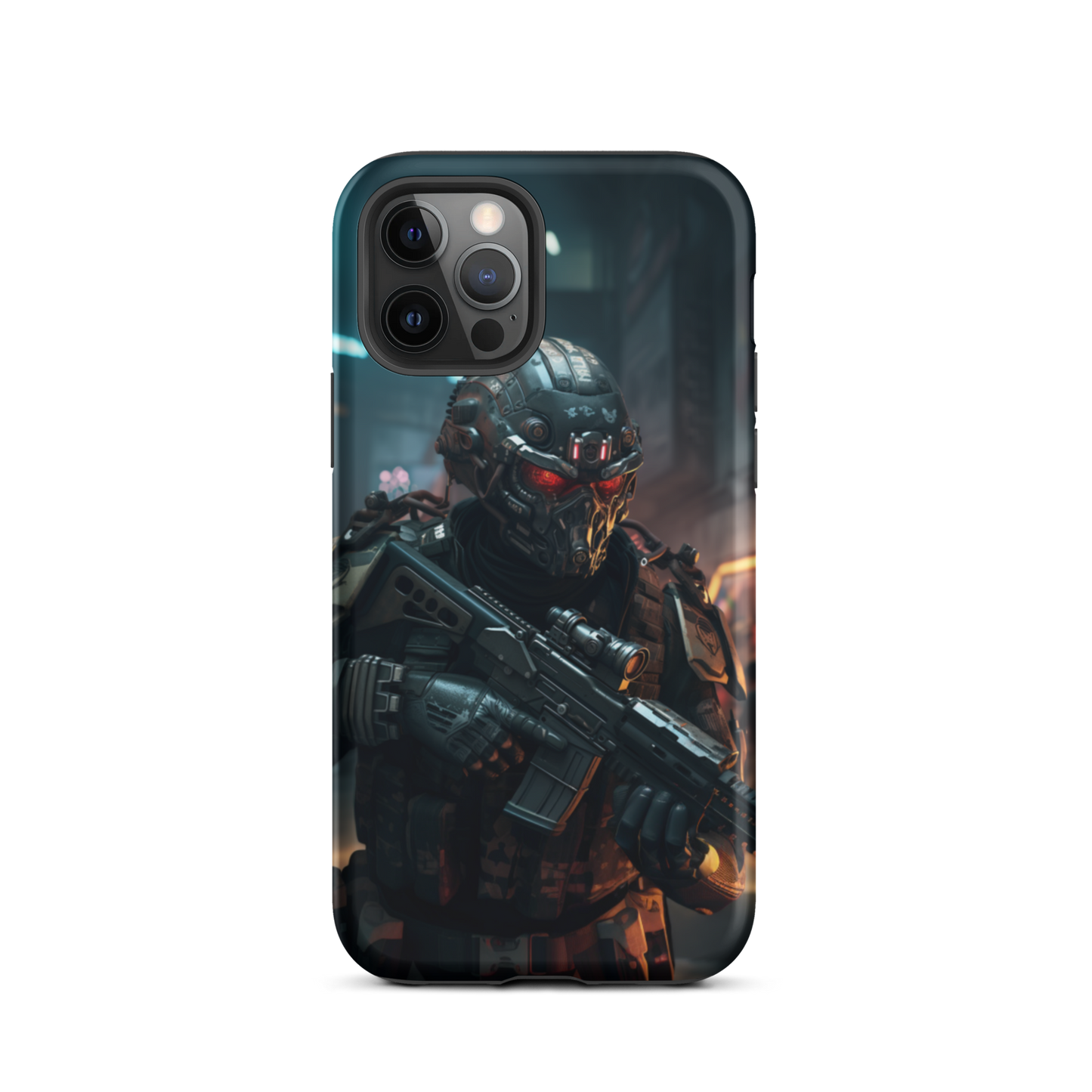 Soldier Cyber Punk Tough Case for iPhone®