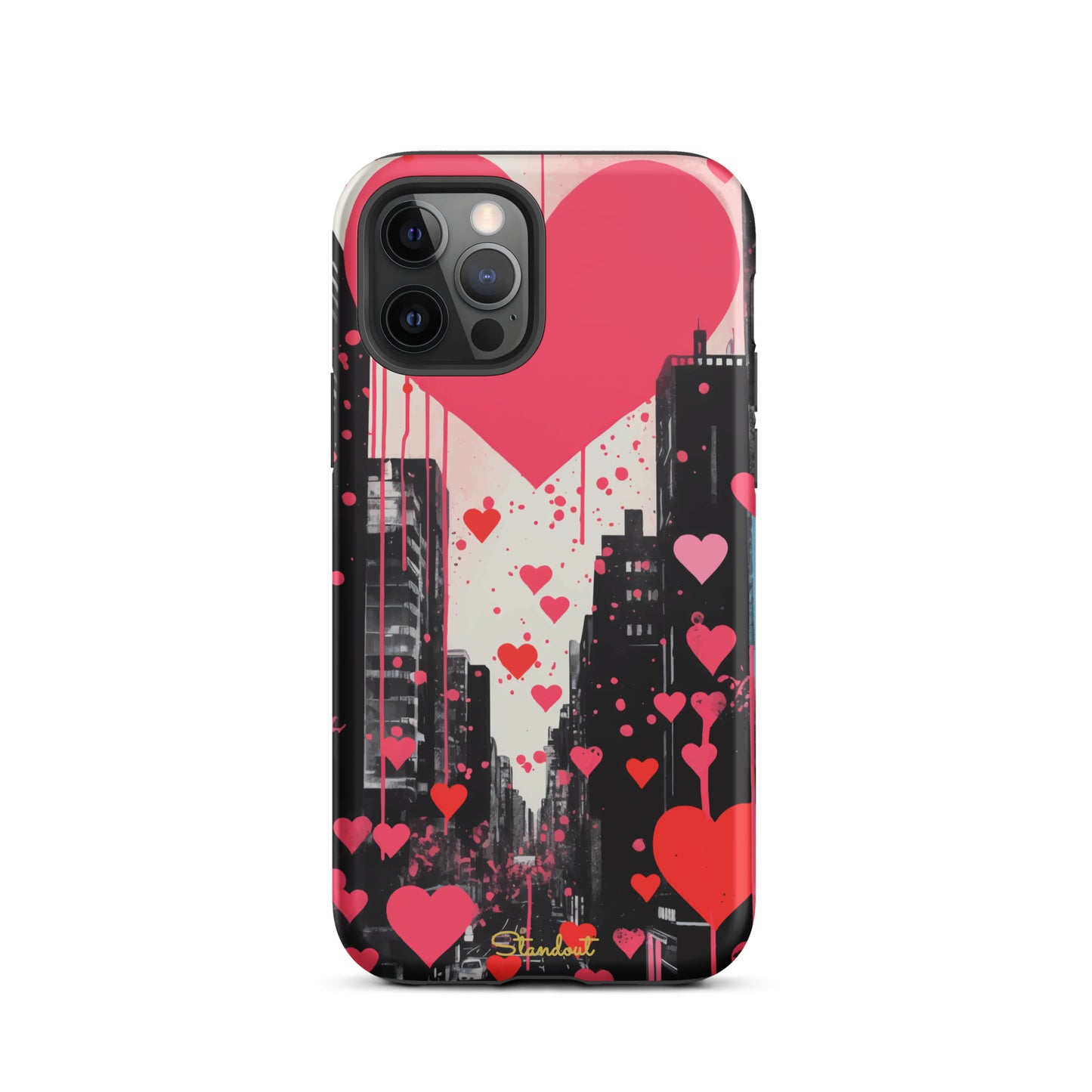 Hearts in the city  Tough Case for iPhone®