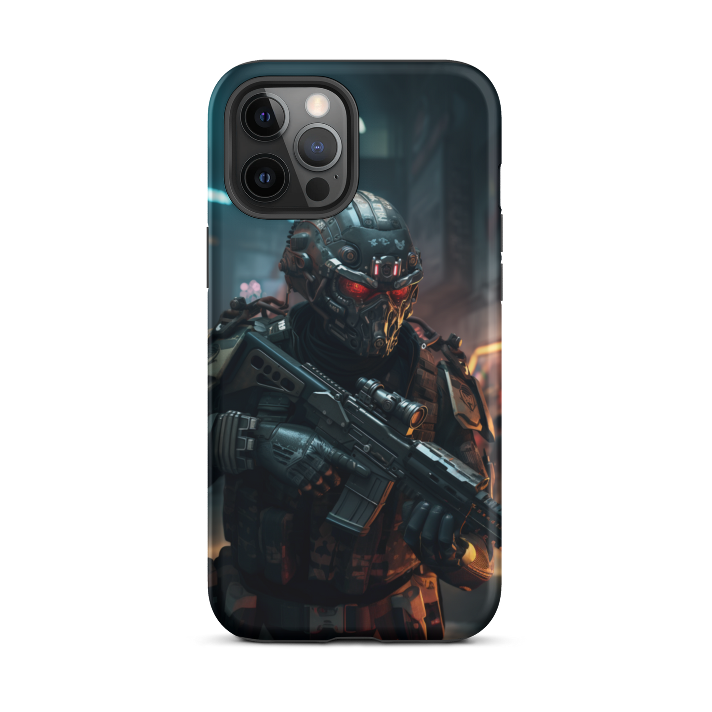 Soldier Cyber Punk Tough Case for iPhone®