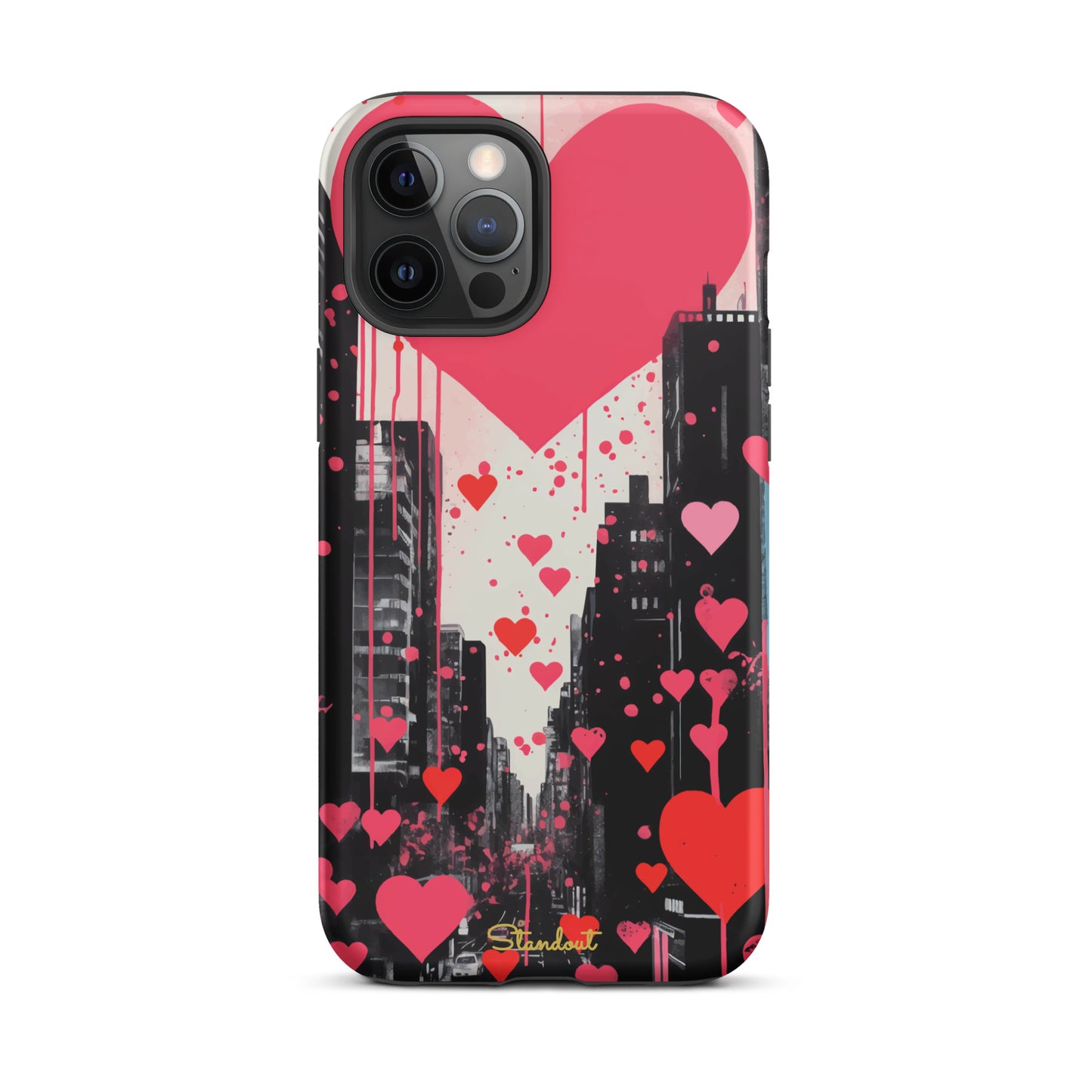 Hearts in the city  Tough Case for iPhone®