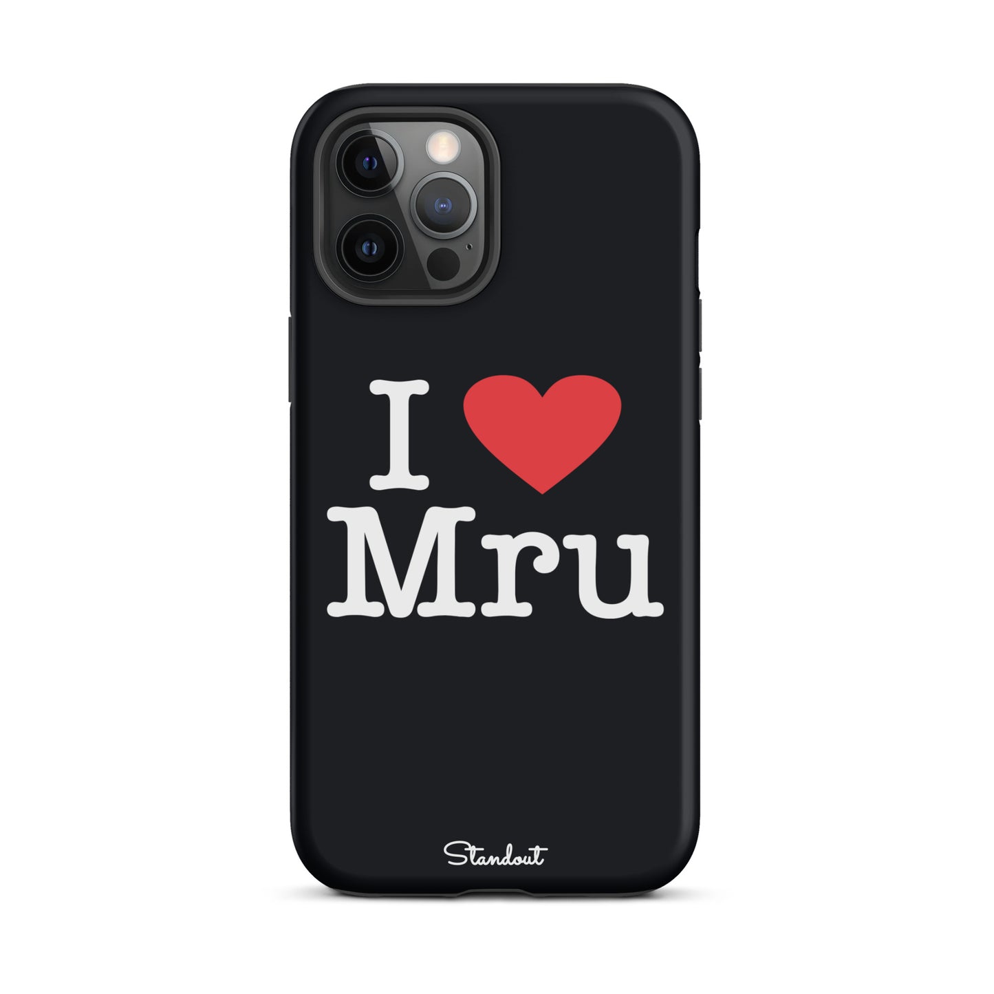 I love Mru original Tough Case for iPhone®