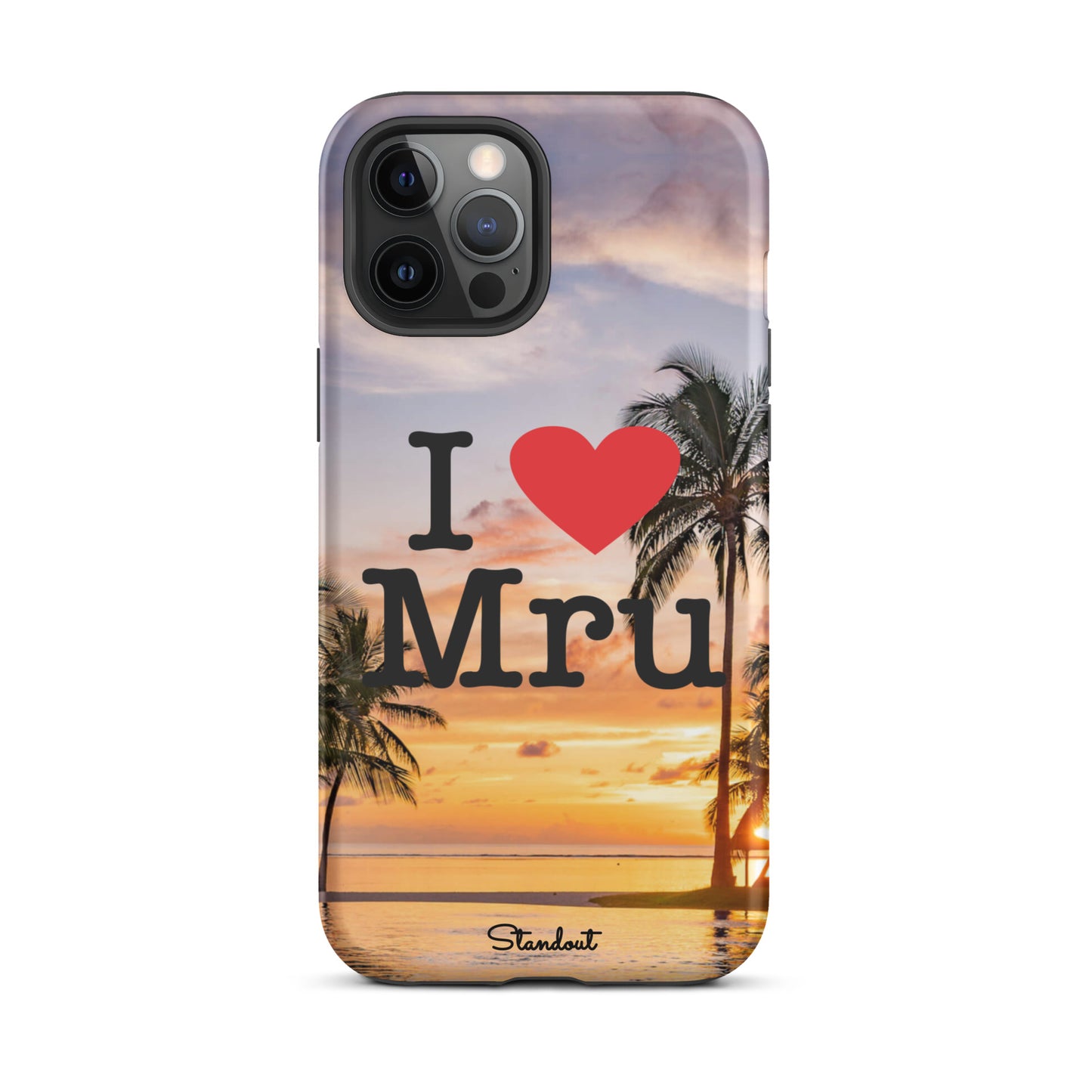 I love Mru Sunset Tough Case for iPhone®