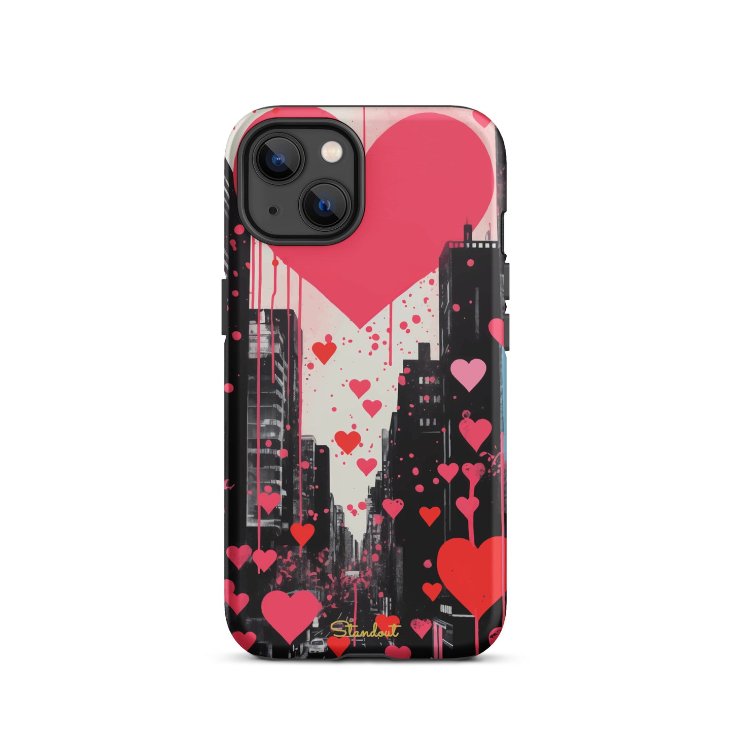 Hearts in the city  Tough Case for iPhone®