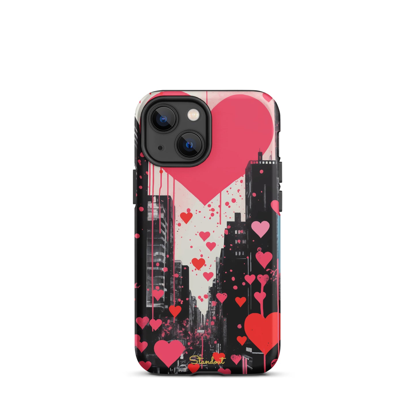 Hearts in the city  Tough Case for iPhone®