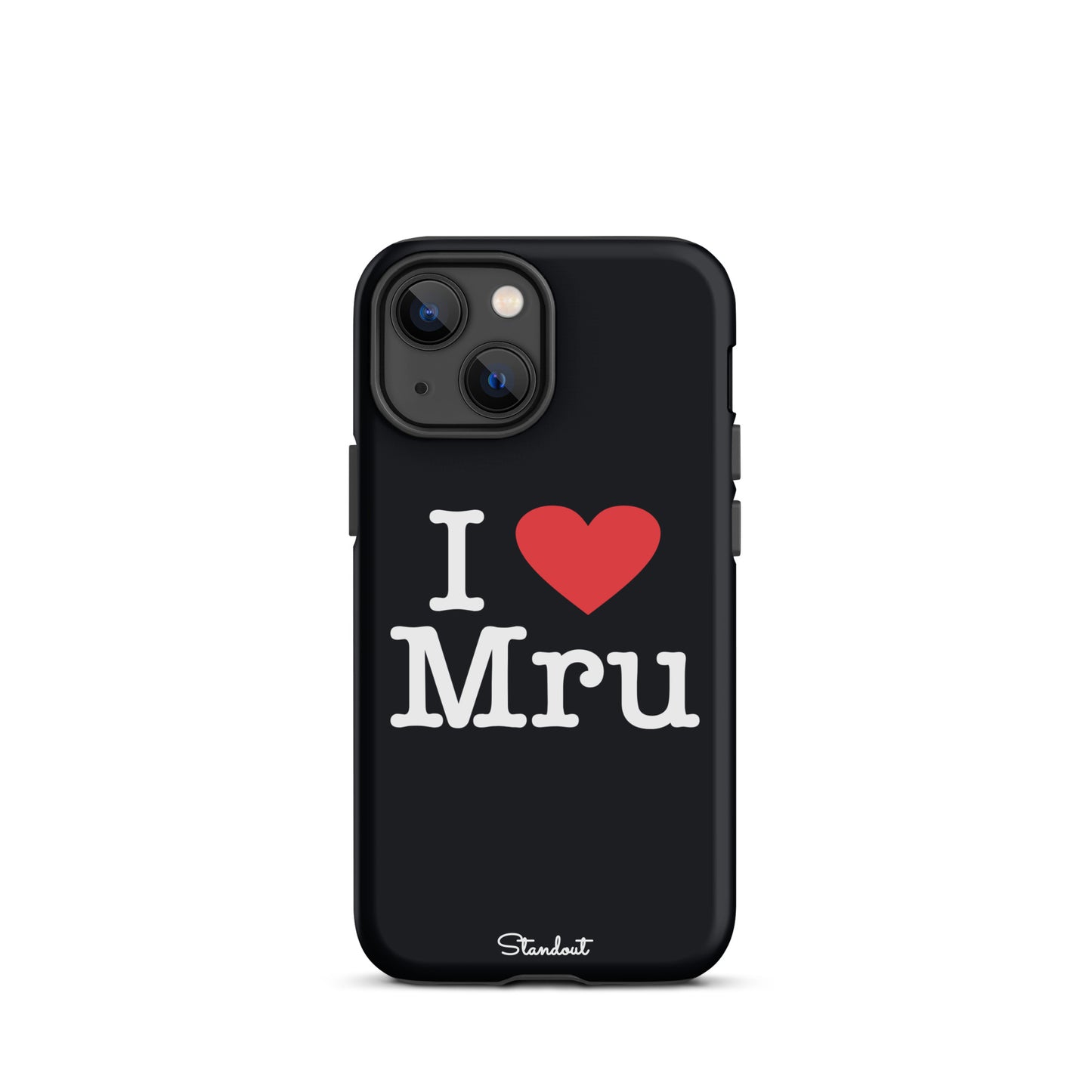 I love Mru original Tough Case for iPhone®