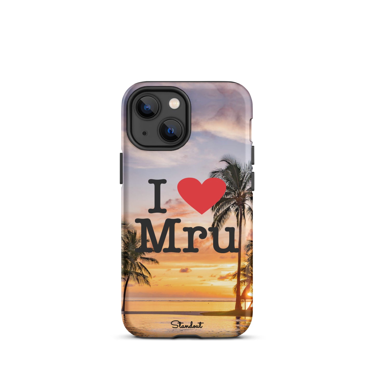 I love Mru Sunset Tough Case for iPhone®