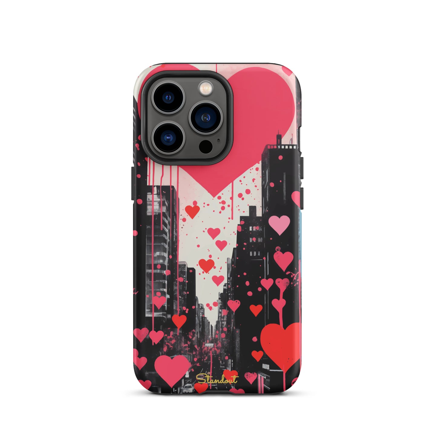 Hearts in the city  Tough Case for iPhone®