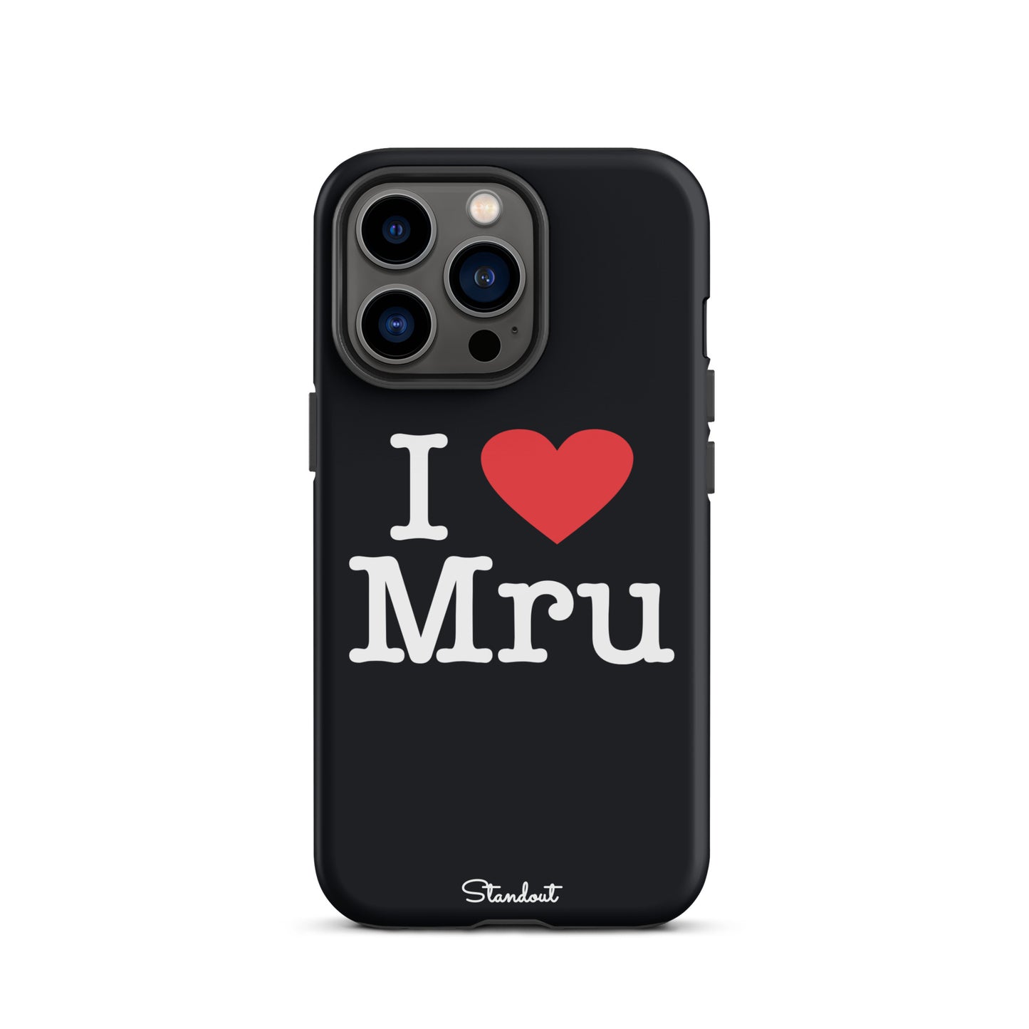 I love Mru original Tough Case for iPhone®