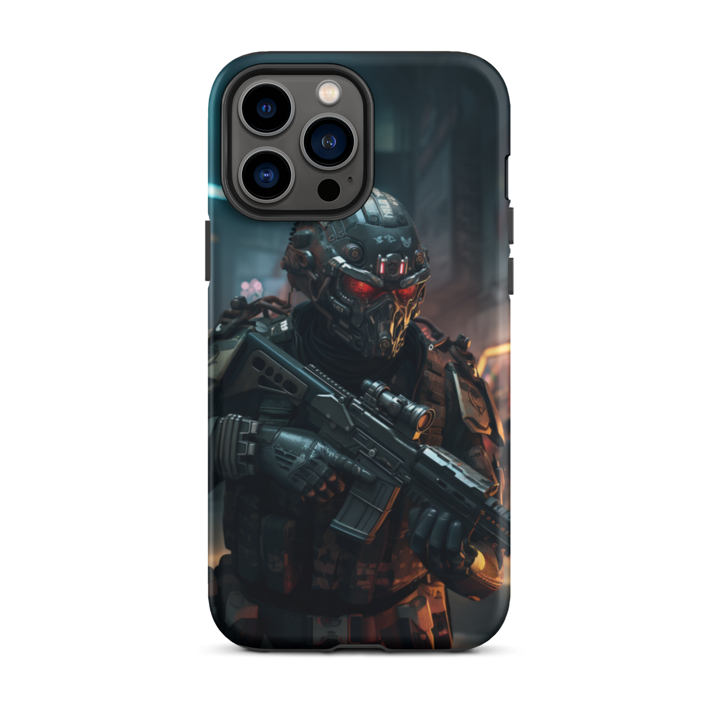 Soldier Cyber Punk Tough Case for iPhone®