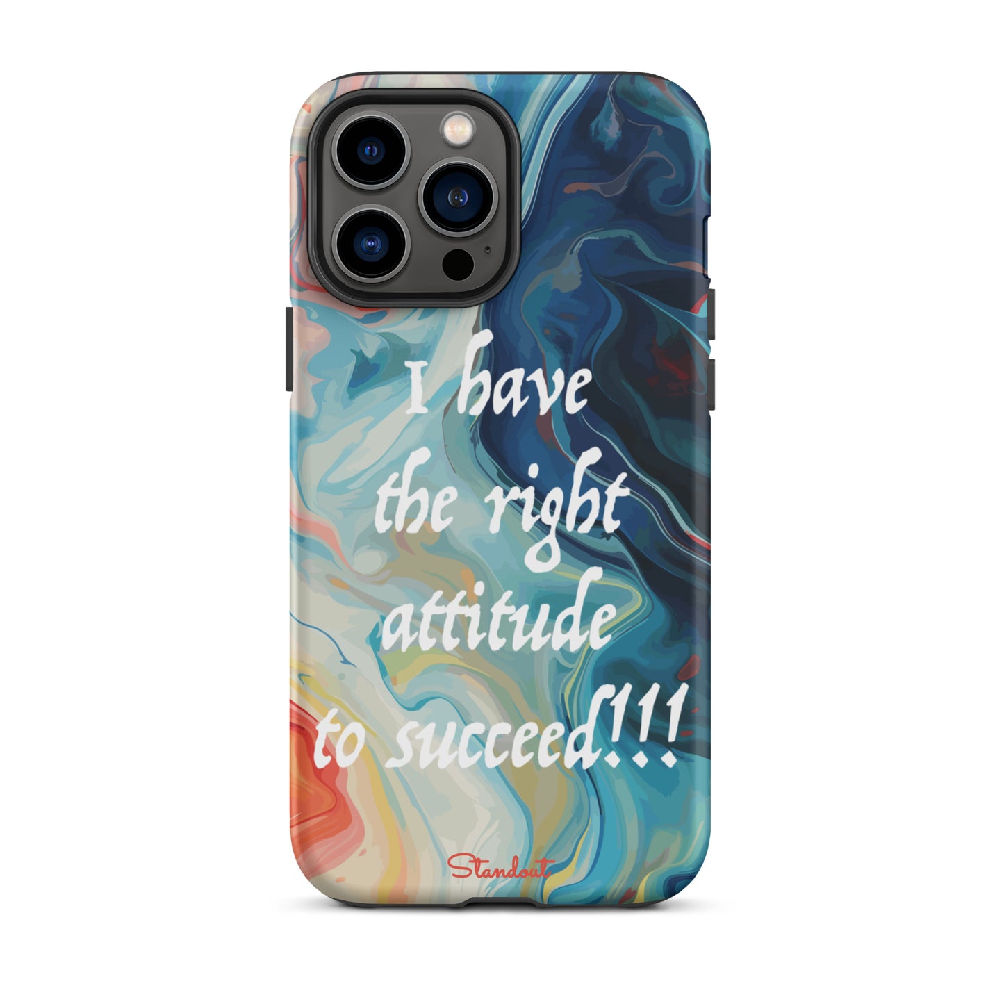 The right attitude Tough Case for iPhone®