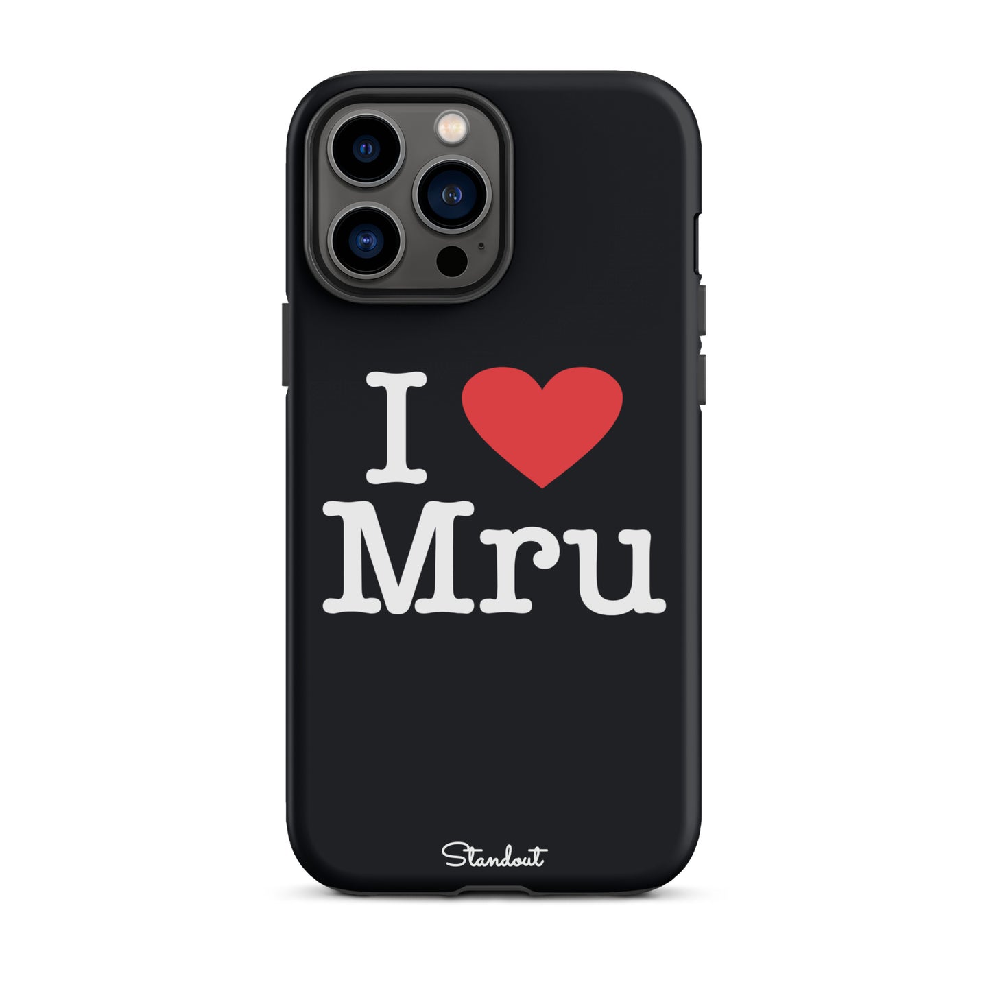 I love Mru original Tough Case for iPhone®