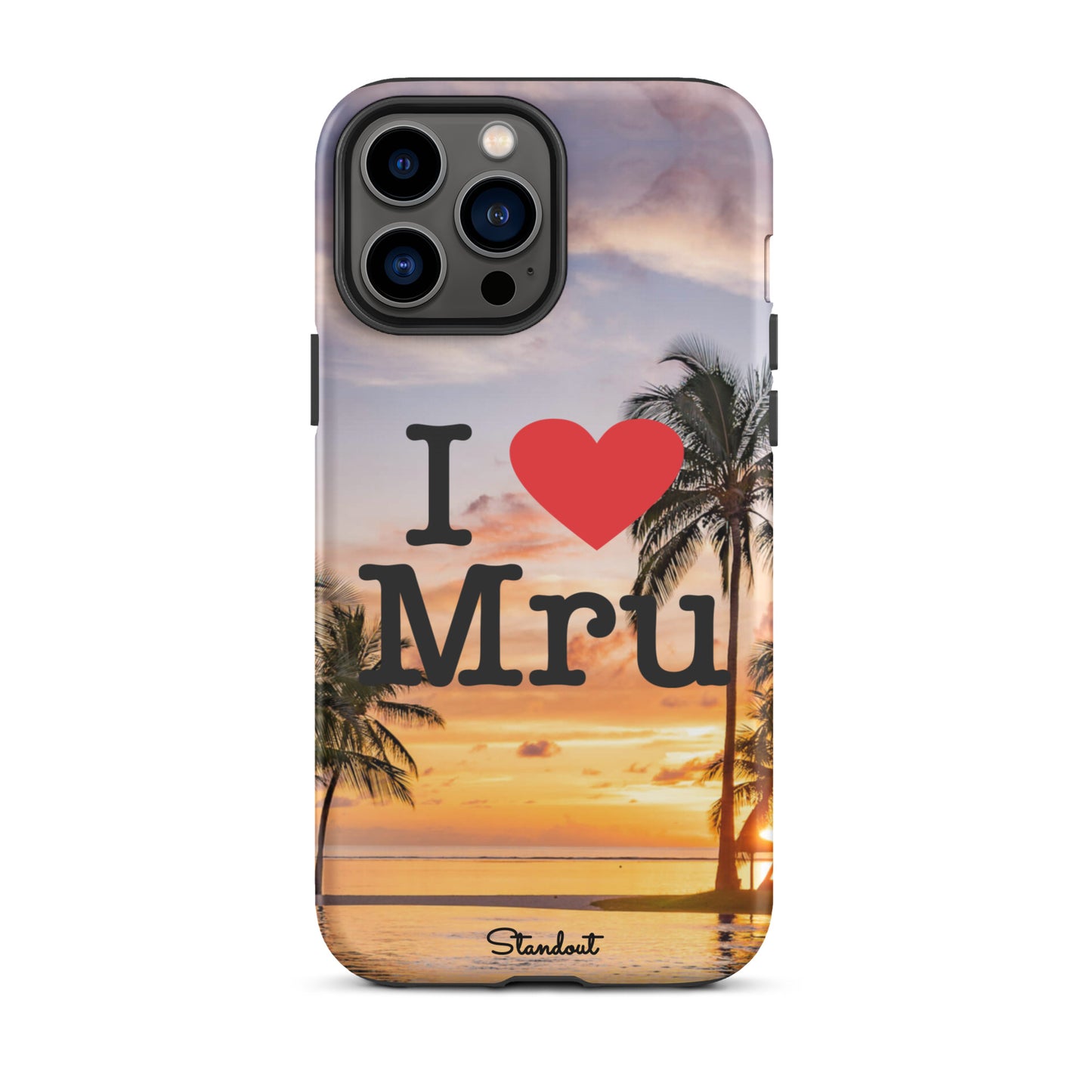 I love Mru Sunset Tough Case for iPhone®