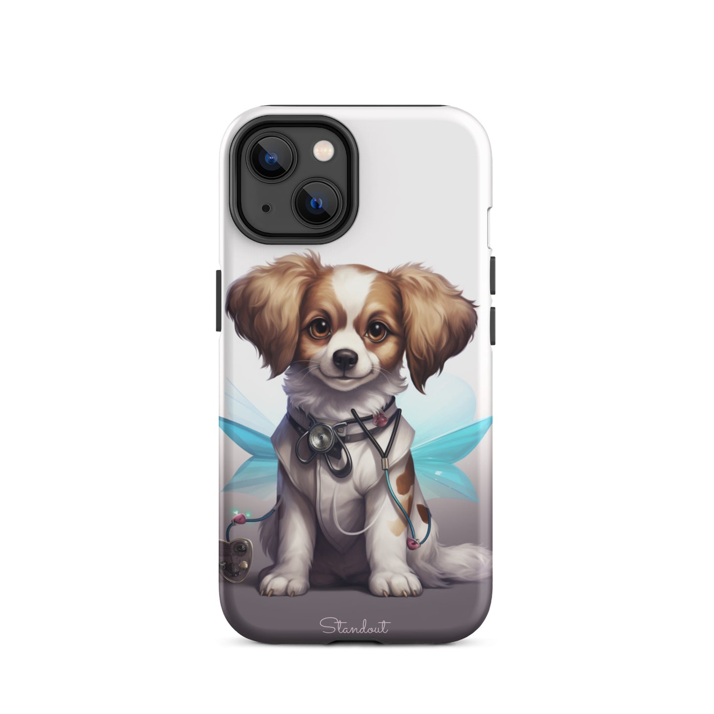 Butterfly dog Tough Case for iPhone®