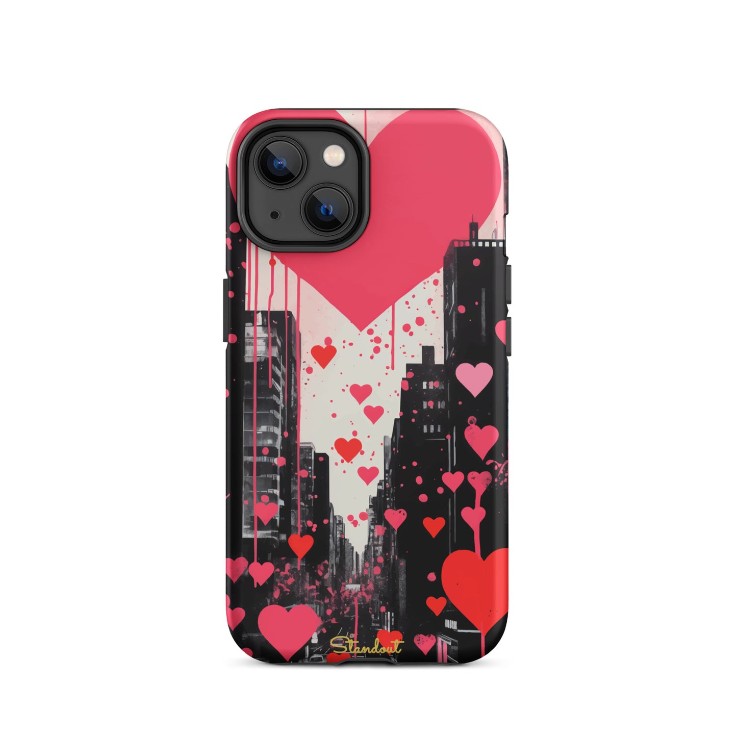 Hearts in the city  Tough Case for iPhone®