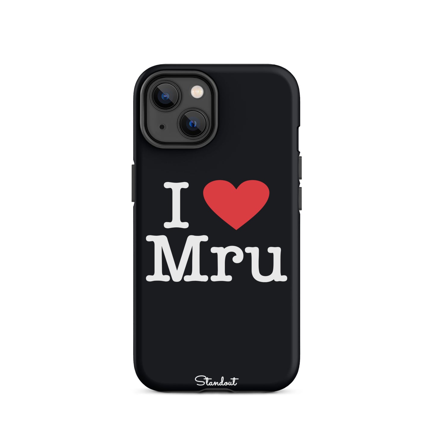 I love Mru original Tough Case for iPhone®