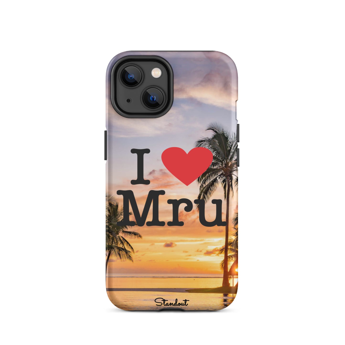 I love Mru Sunset Tough Case for iPhone®