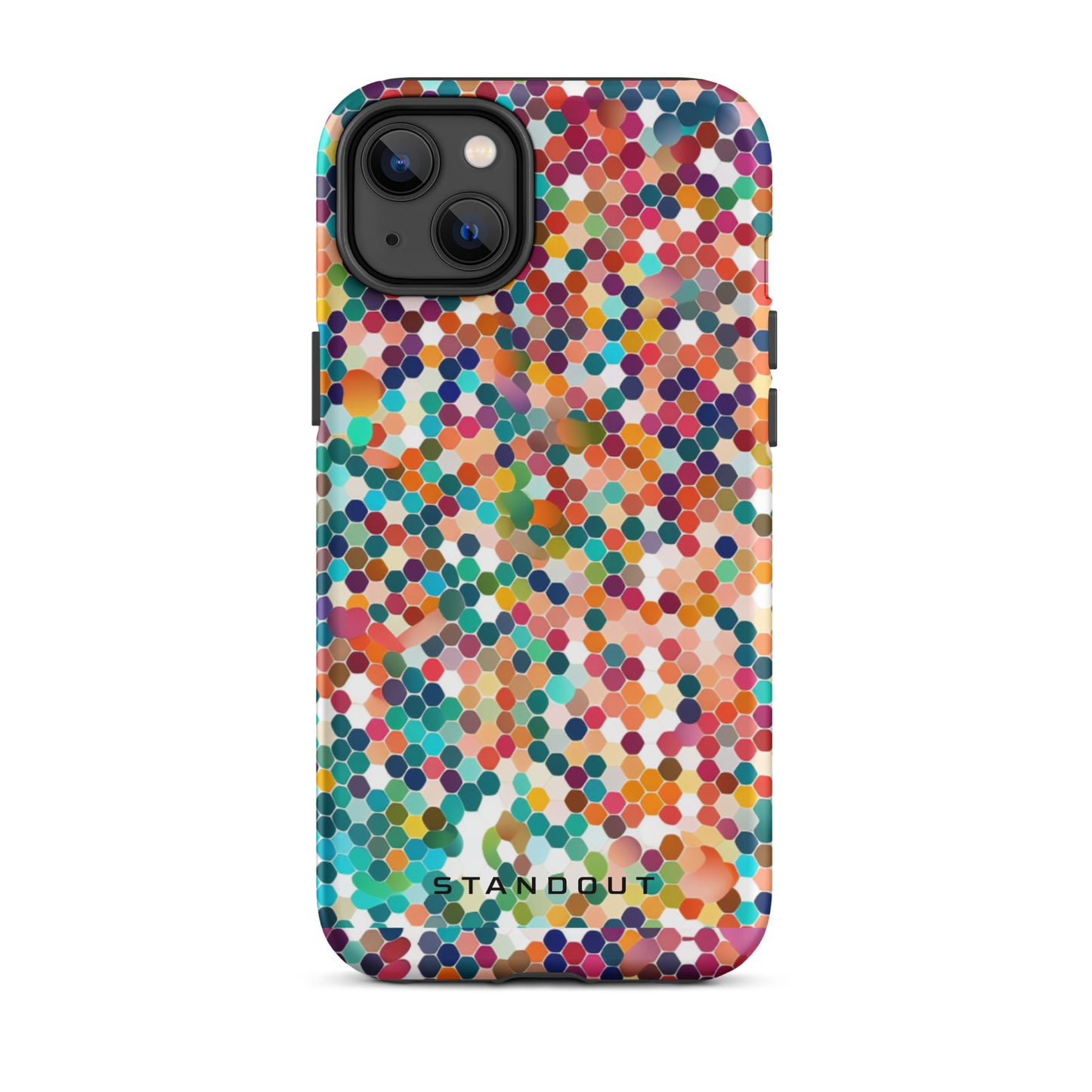 Honey Comb colorful abstract Tough Case for iPhone® (FREE Shipping)