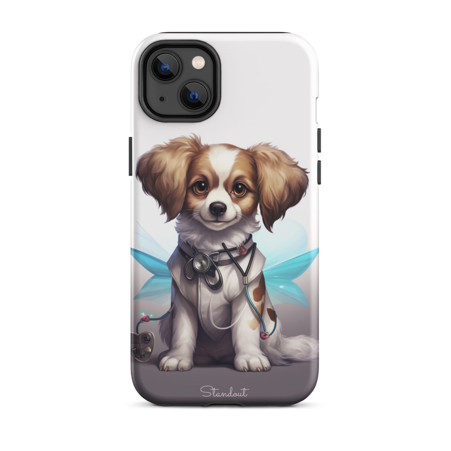 Butterfly dog Tough Case for iPhone®