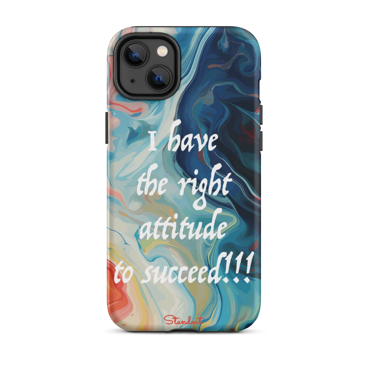 The right attitude Tough Case for iPhone®