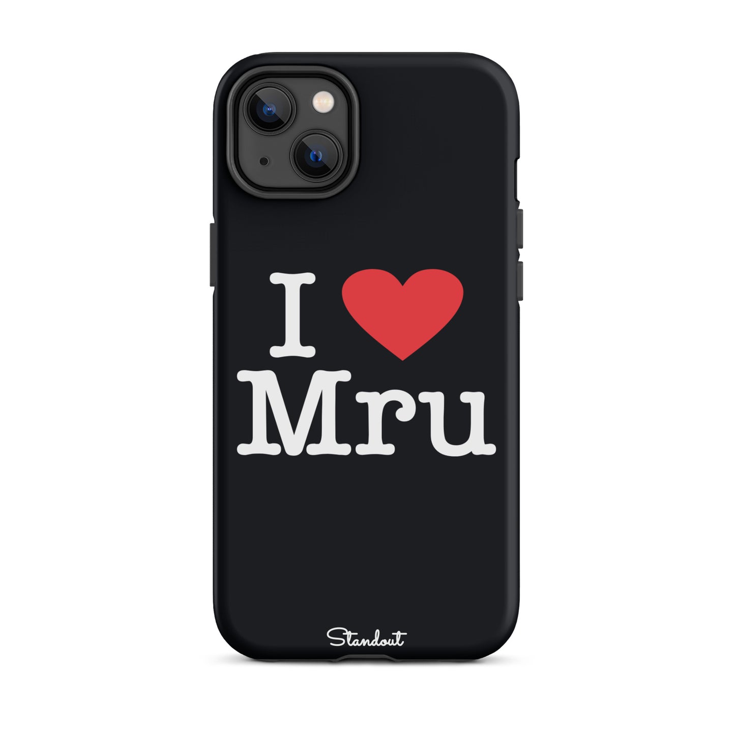 I love Mru original Tough Case for iPhone®