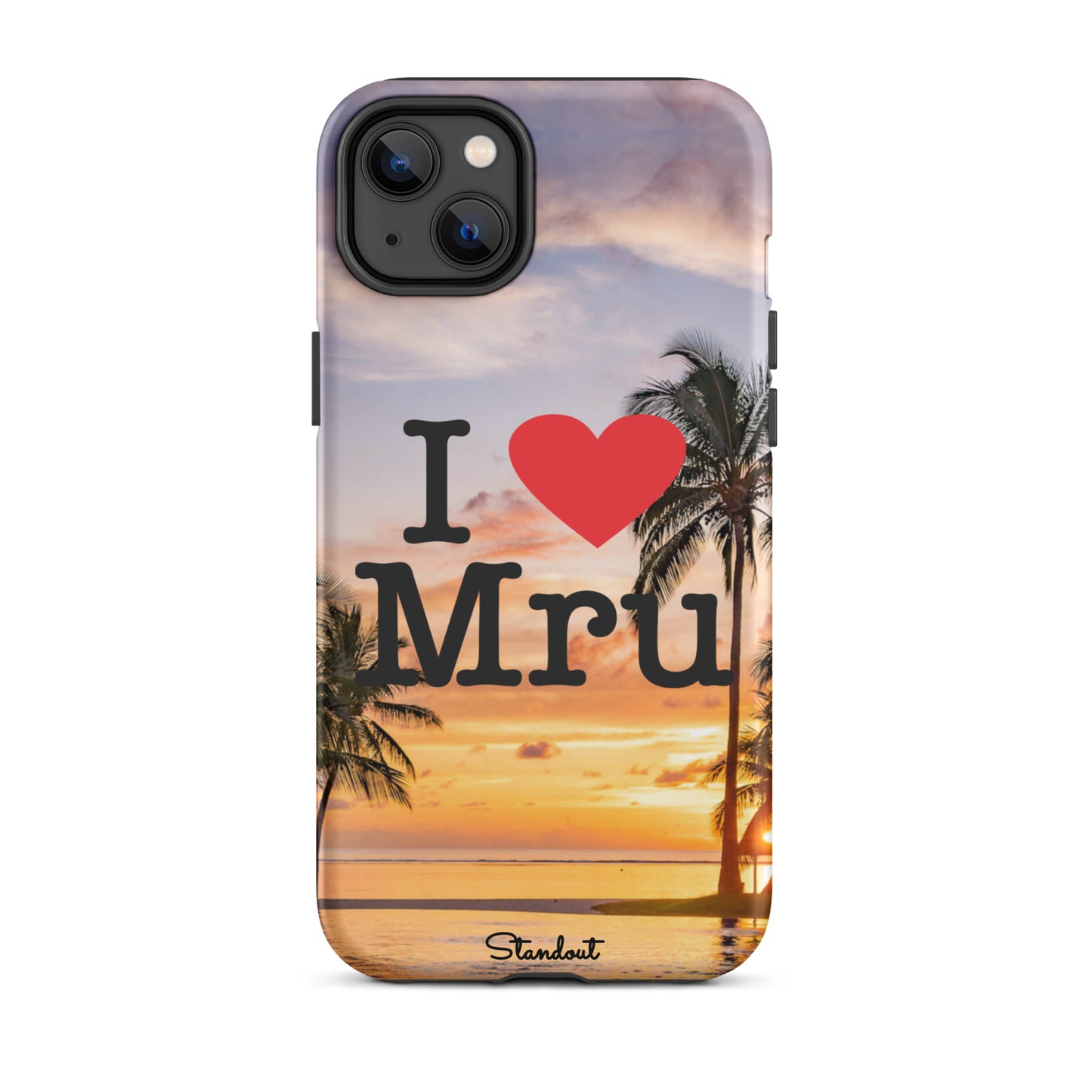 I love Mru Sunset Tough Case for iPhone®