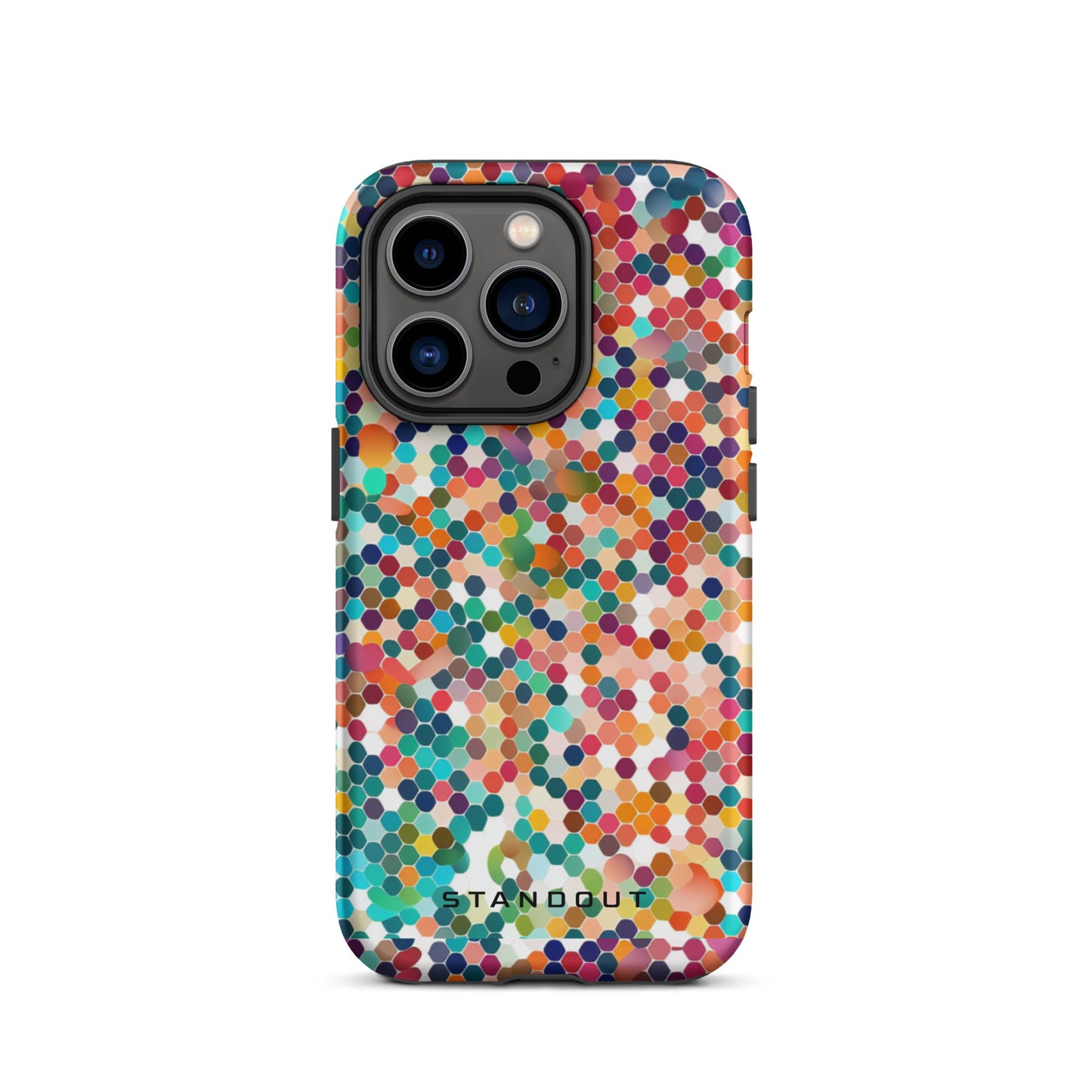 Honey Comb colorful abstract Tough Case for iPhone® (FREE Shipping)