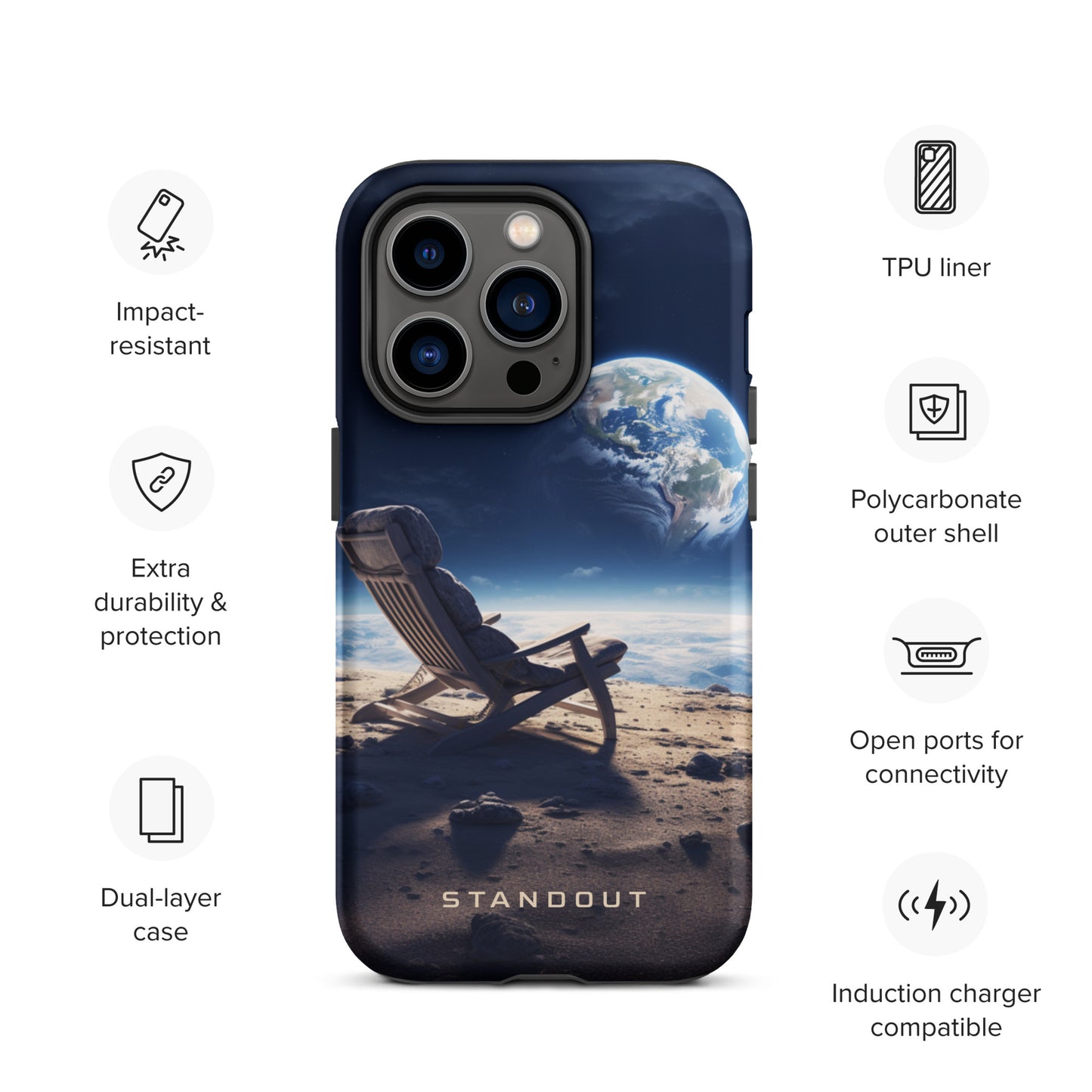 Earth View Tough Case for iPhone®