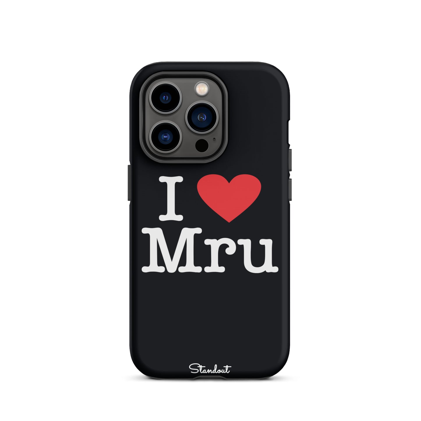 I love Mru original Tough Case for iPhone®