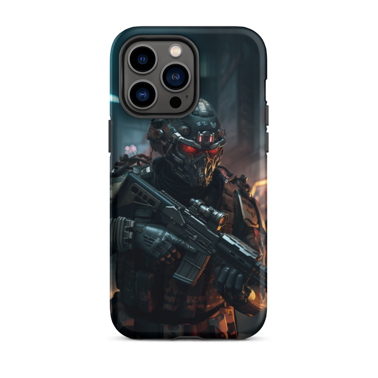 Soldier Cyber Punk Tough Case for iPhone®