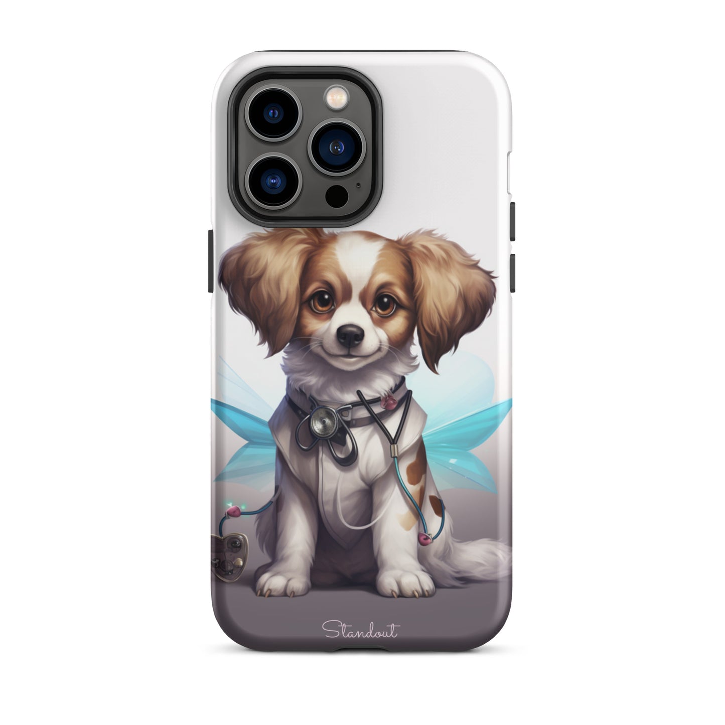 Butterfly dog Tough Case for iPhone®