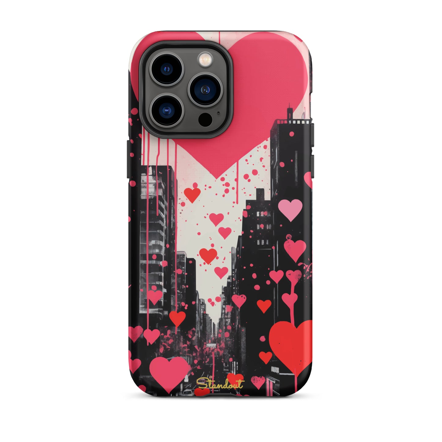 Hearts in the city  Tough Case for iPhone®