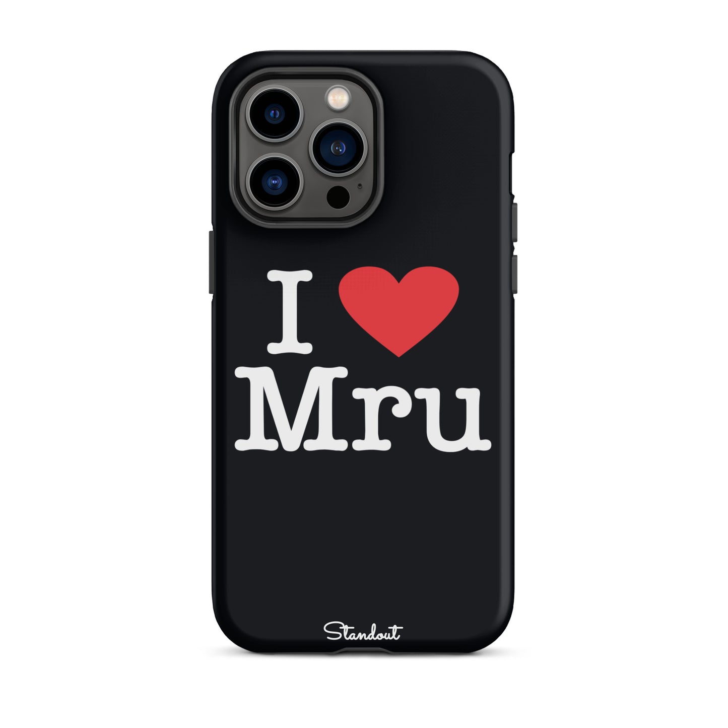 I love Mru original Tough Case for iPhone®